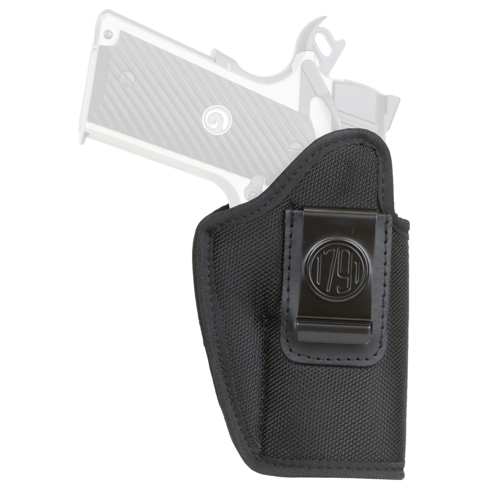 1791 Gunleather 1791 Prm Nylon IWB Sz 4 Black Right Hand