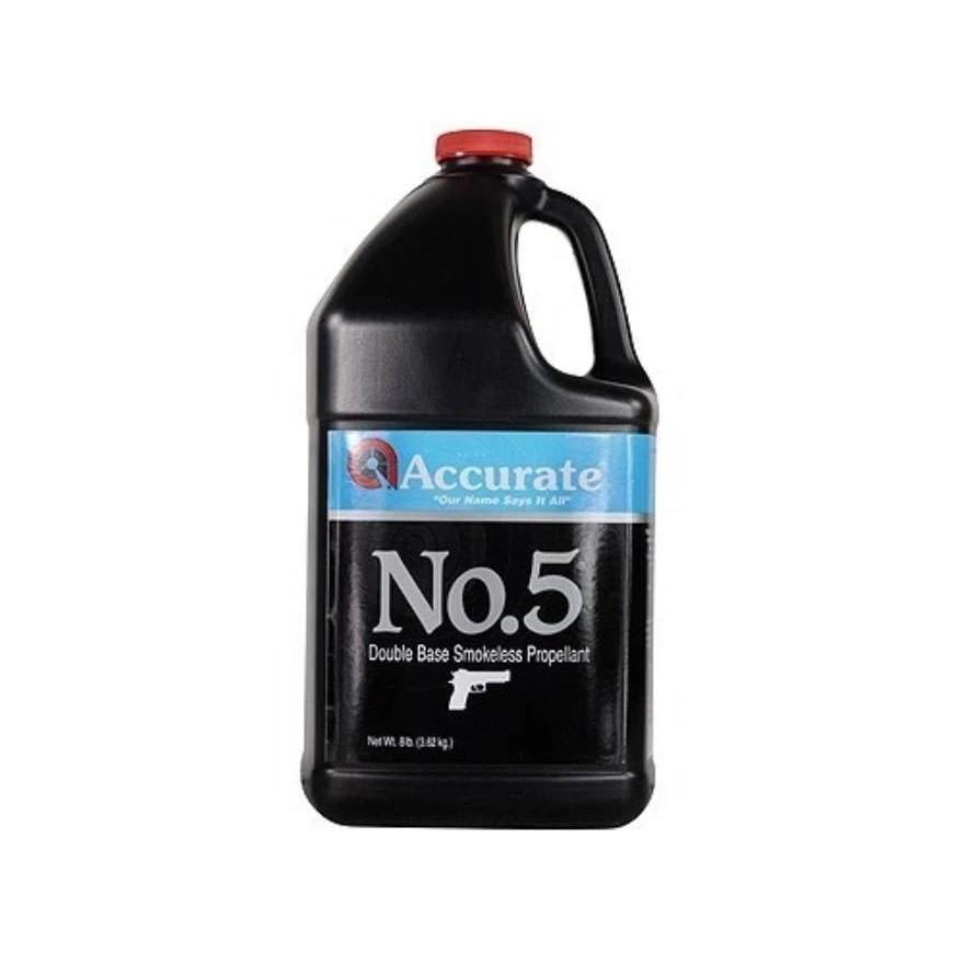 Accurate Powders Accurate No. 5 Handgun Powder - 8 lbs