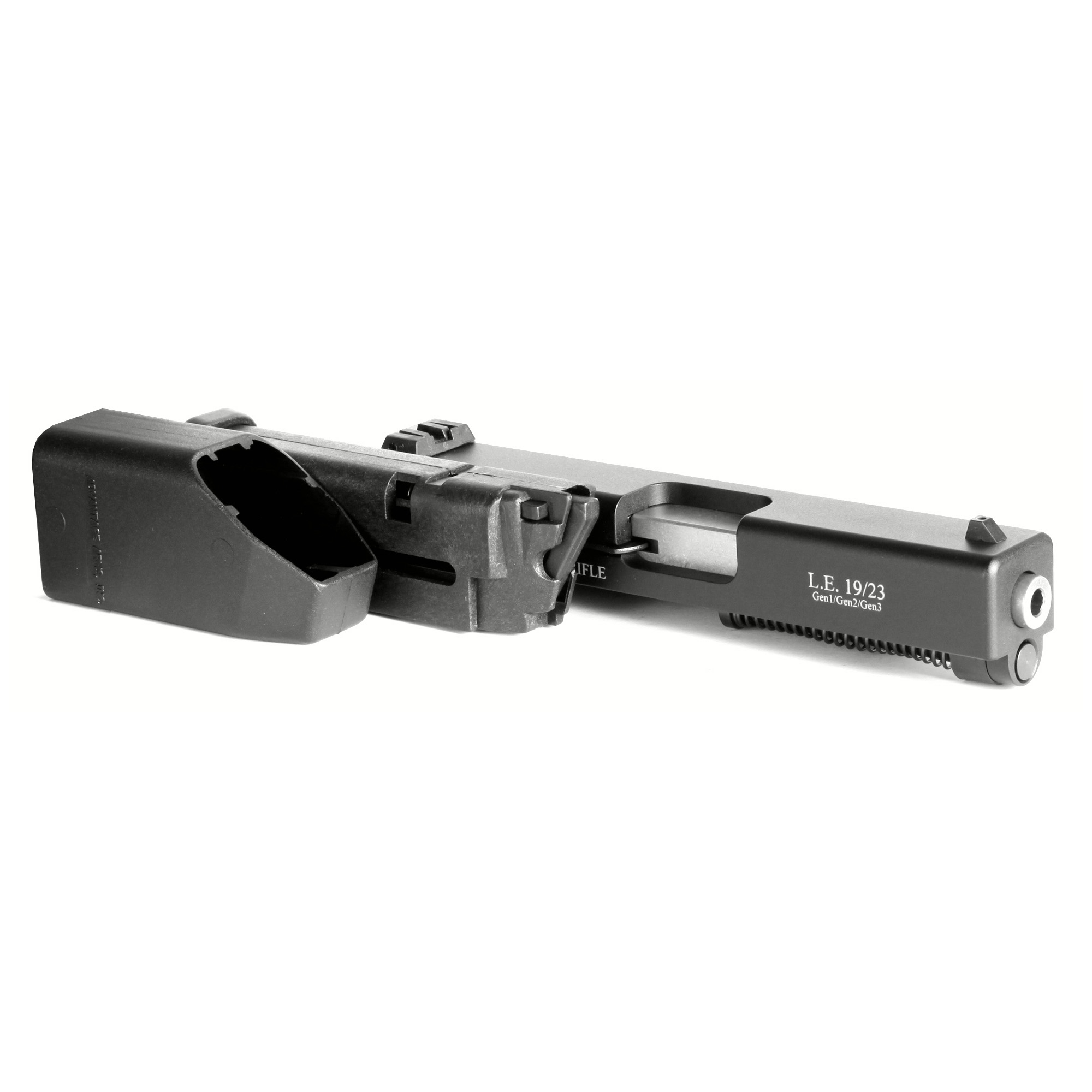 Advantage Arms Advantage Conversion Kit, 22LR, 4.02" Barrel, Fits Glock 19/23 Gen3, Black Finish, 10