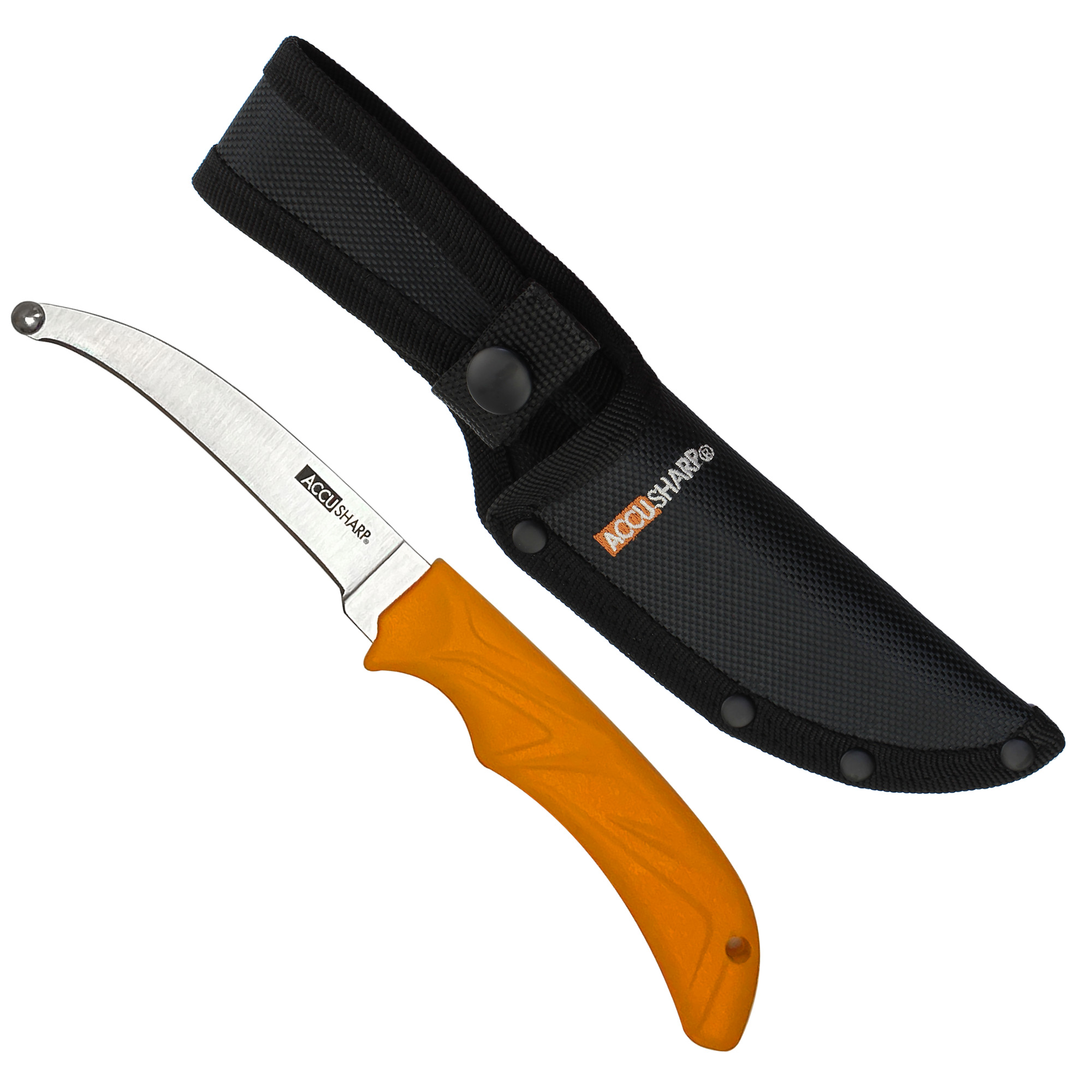 AccuSharp Accuzip Skinning Knife Orn Fixed Blade Knife