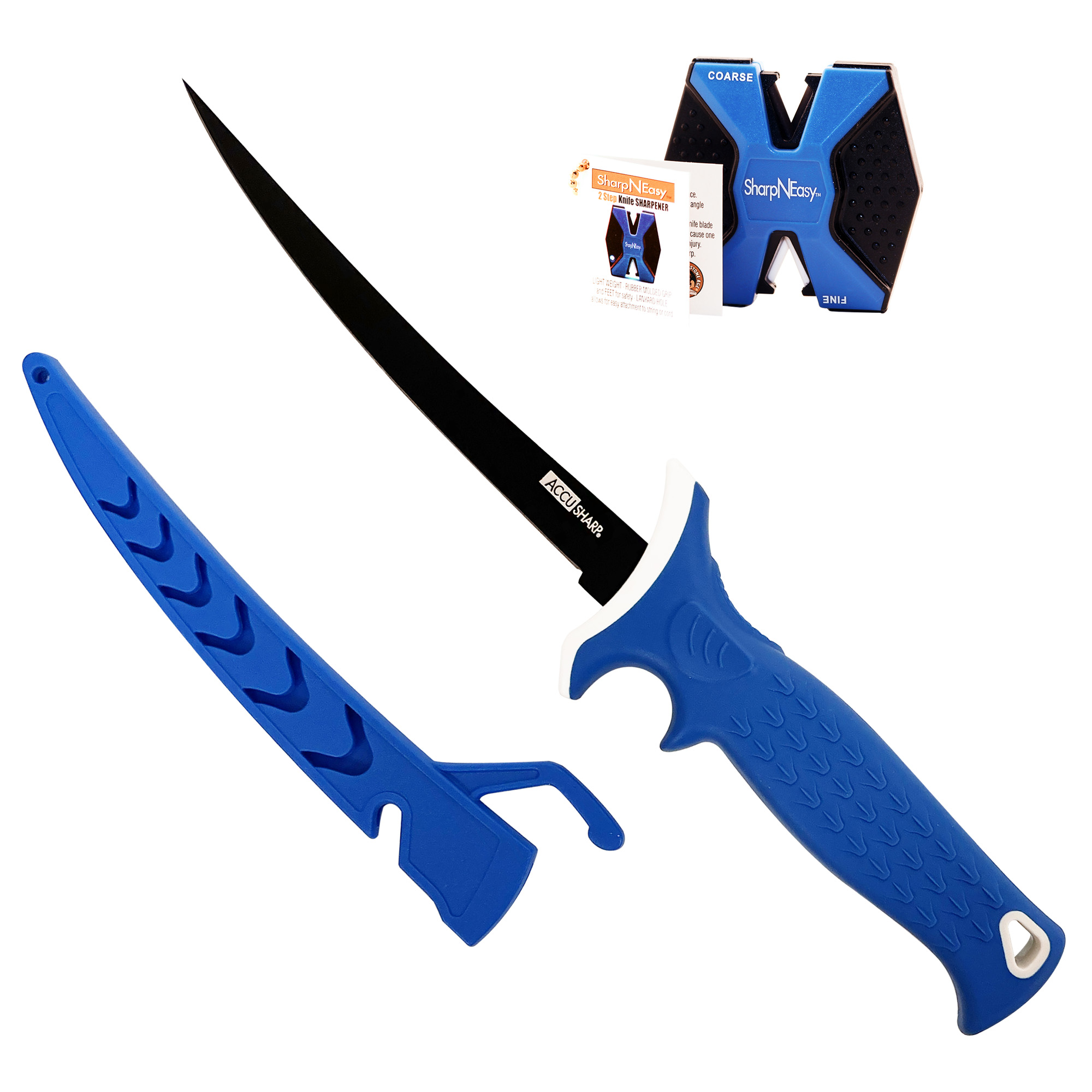 AccuSharp Fillet Knife And Sharpener Fixed Blade Knife