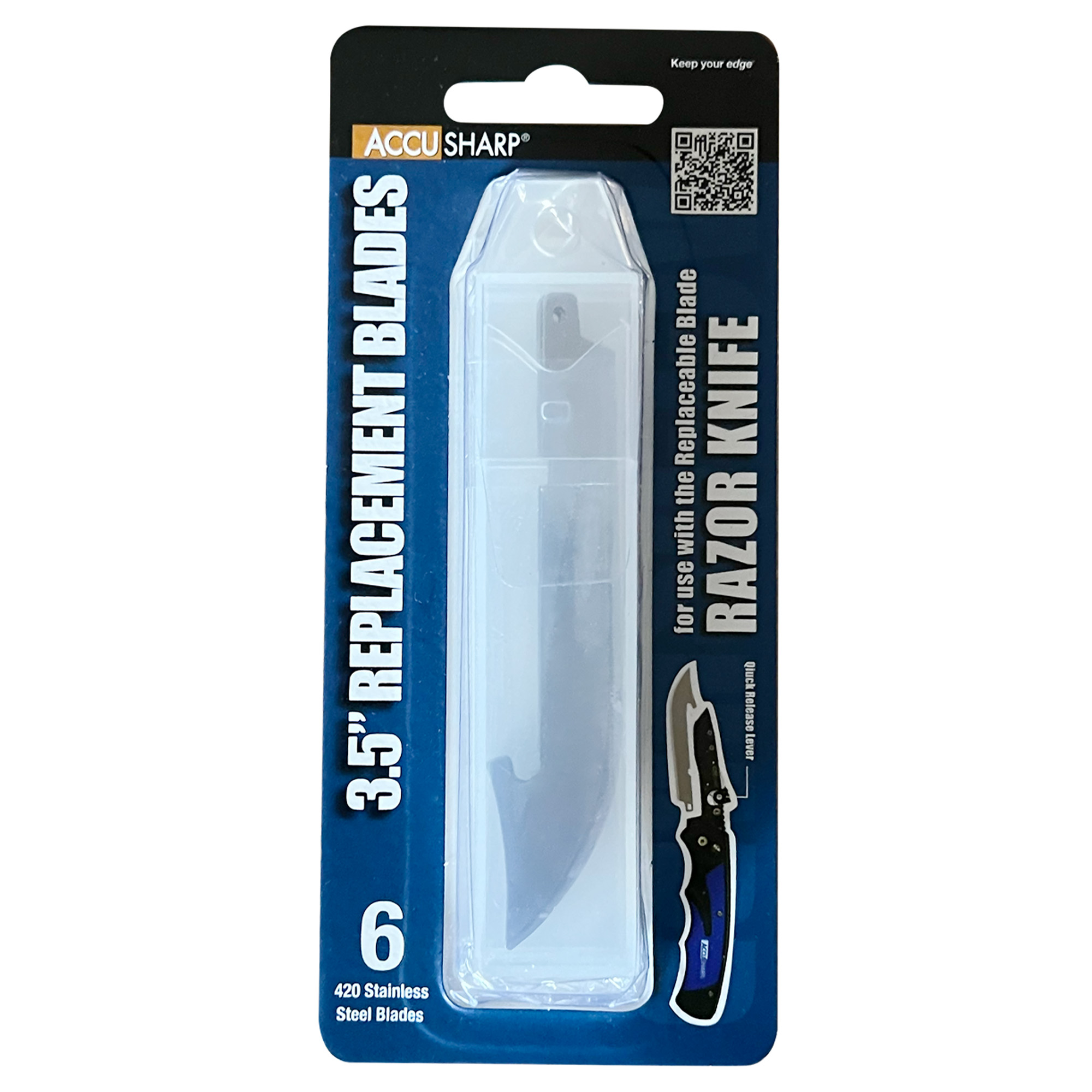 AccuSharp 3.5" Replacement Blades Bl AccuSharp 3.5" Replacement Blades Bl