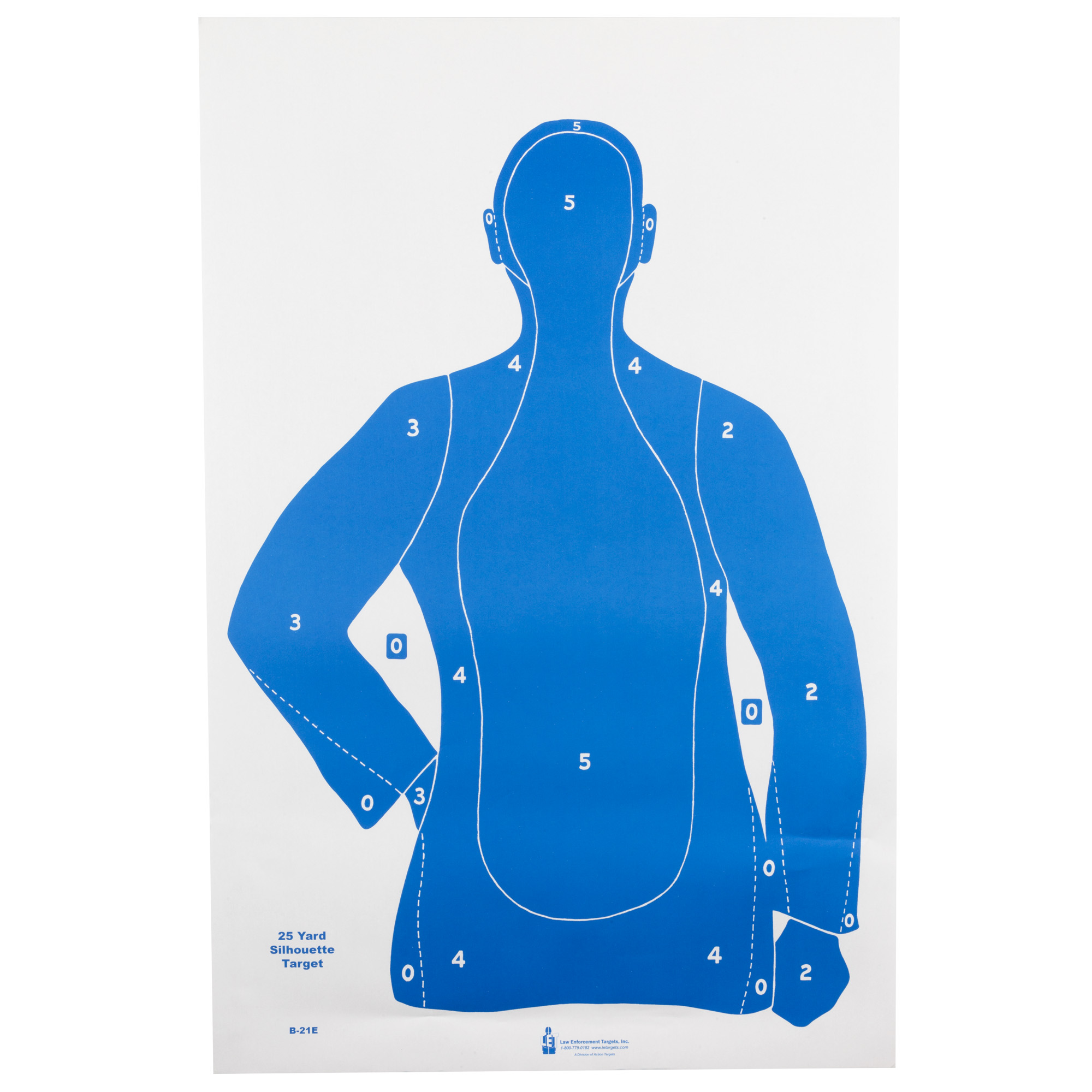 Action Target Action Tgt B 21E Blue 100PK Target