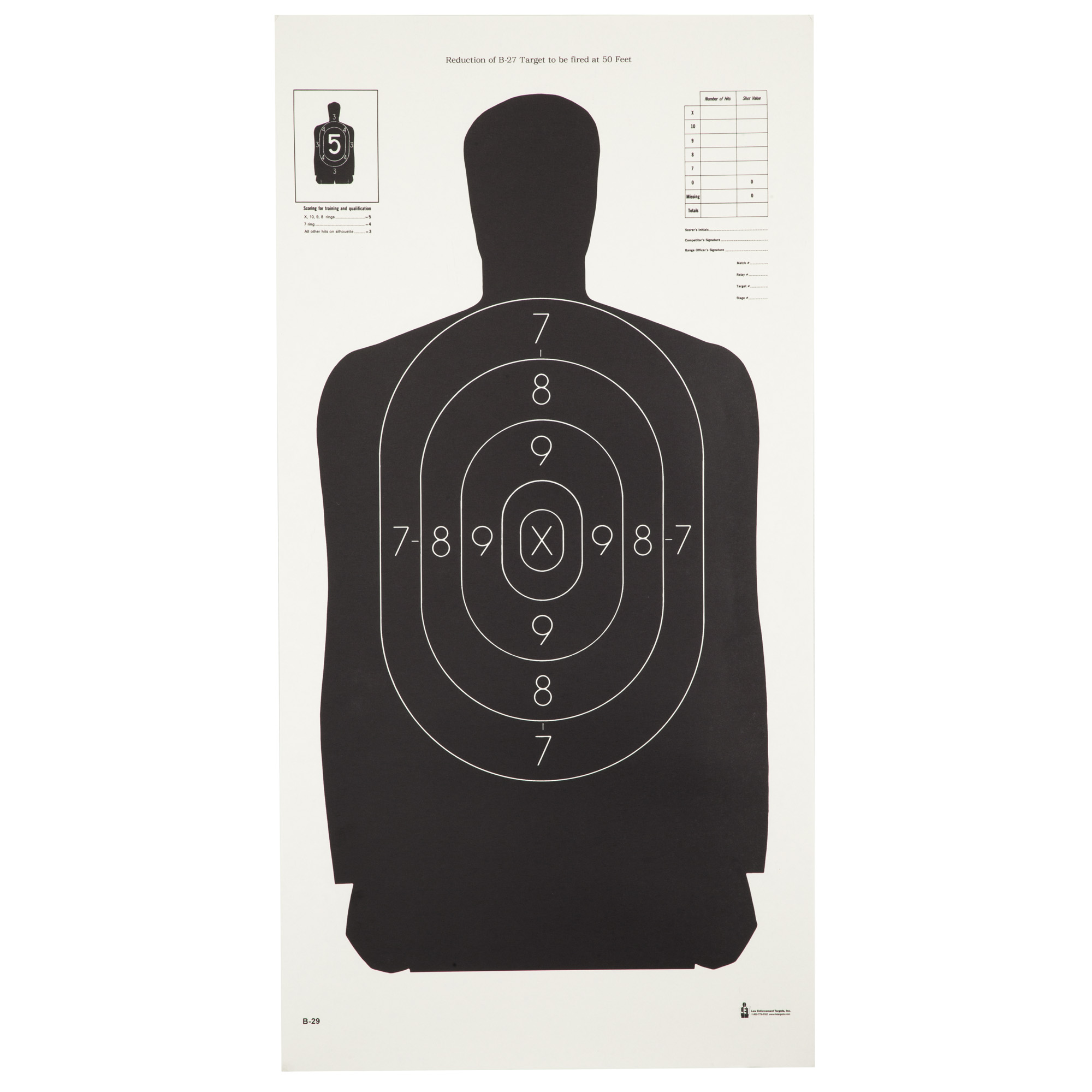 Action Target Action TGT B29 Black 100PK Target