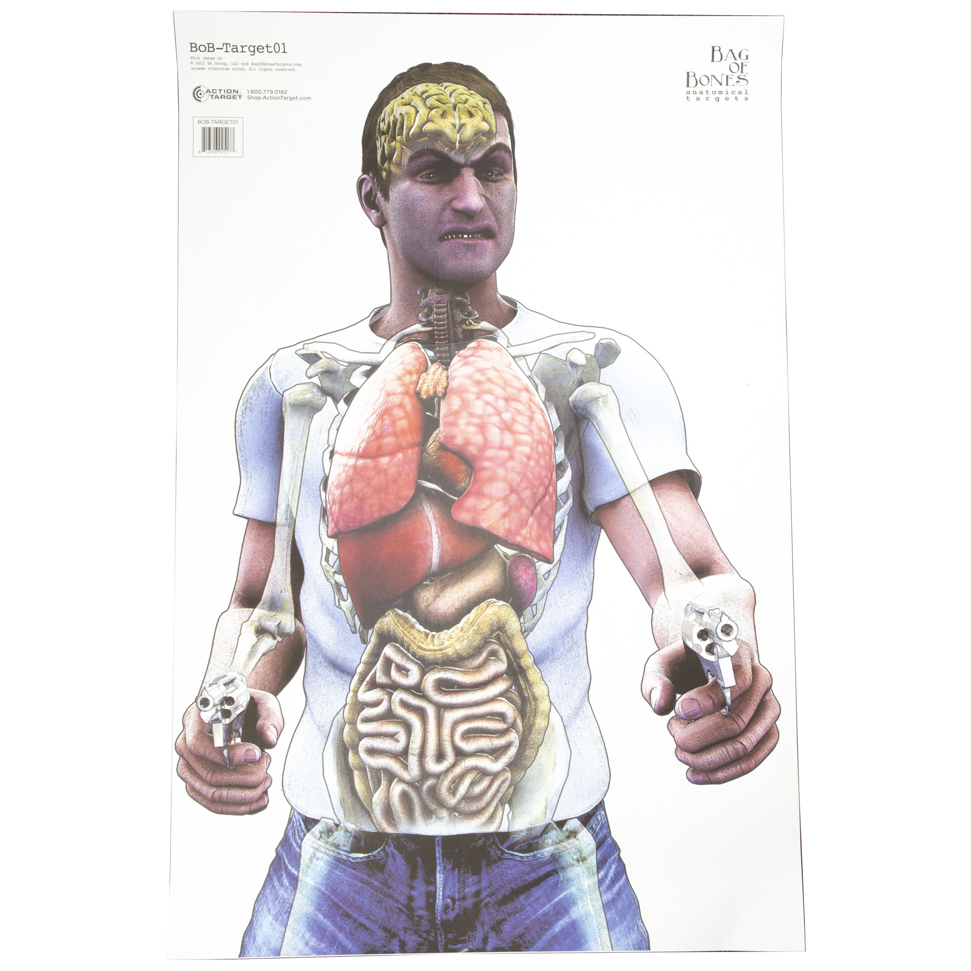 Action Target Action Tgt Bag Of Bones 100PK Target