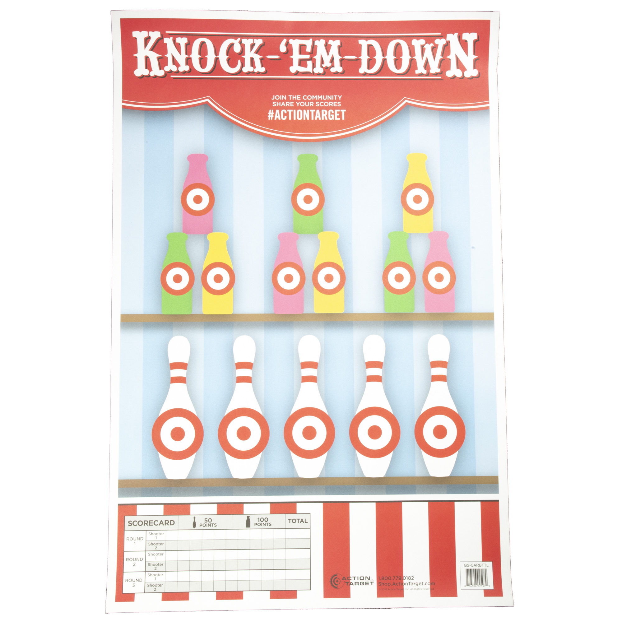 Action Target Action Tgt Knockem Down 100PK Target