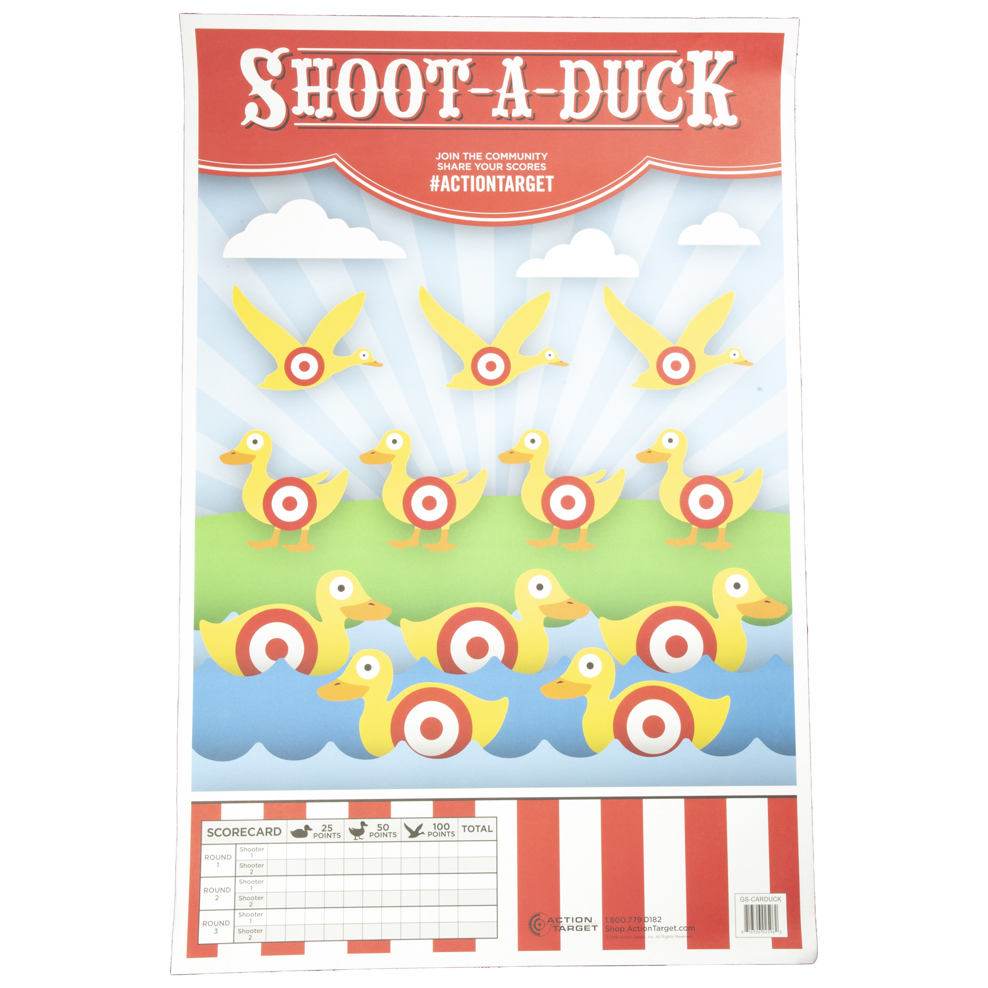 Action Target Action Tgt Arcade Classic 100PK Target