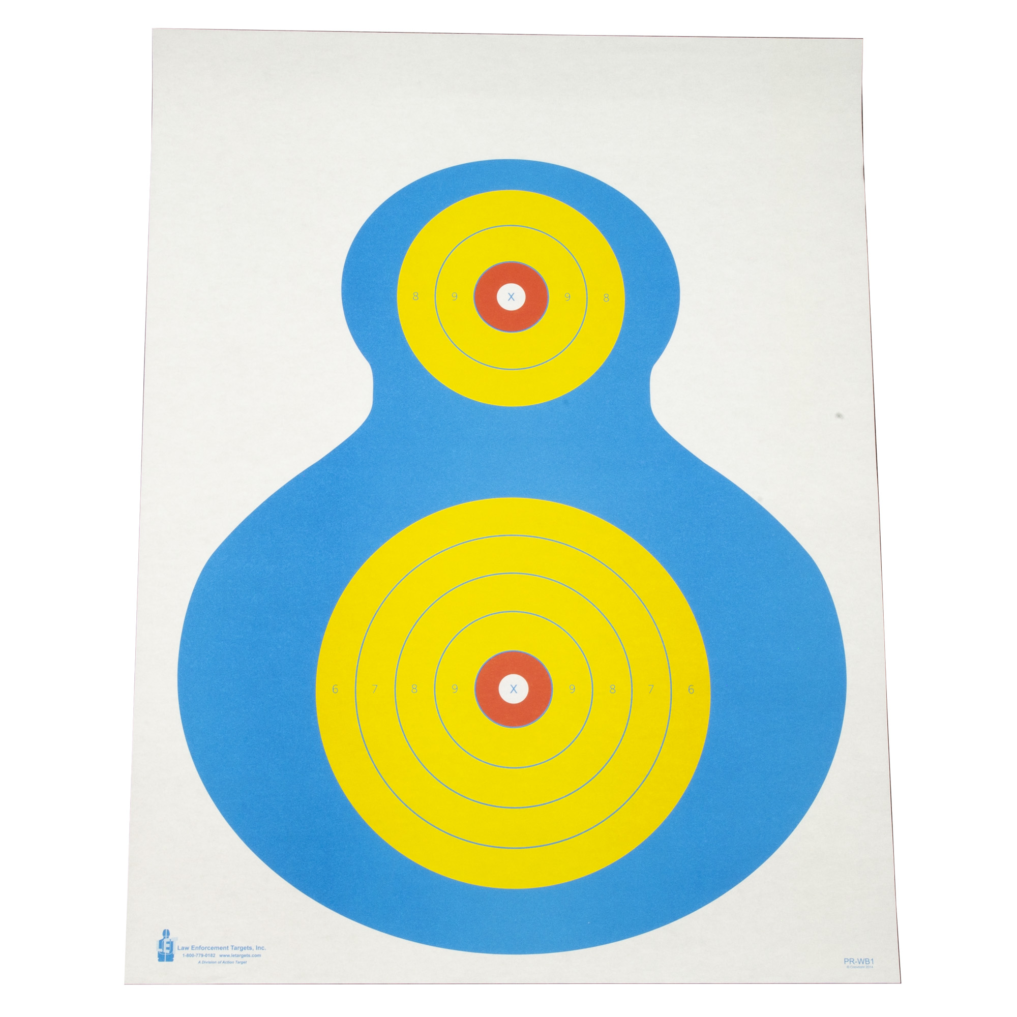 Action Target Action Tgt Colorful Silho Tgt 100PK Target