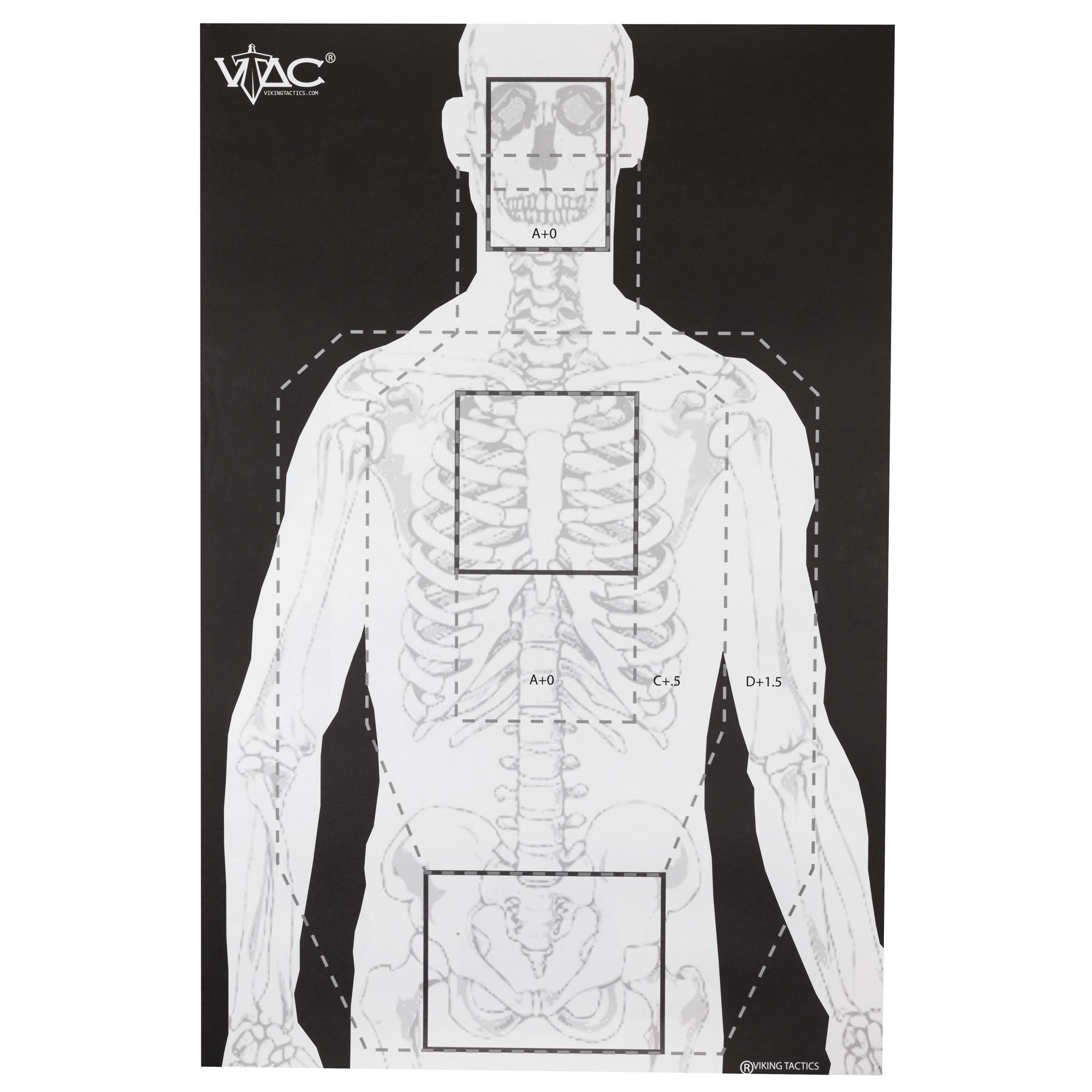 Action Target Action Tgt 2 Sided By V-Tac 100PK Target