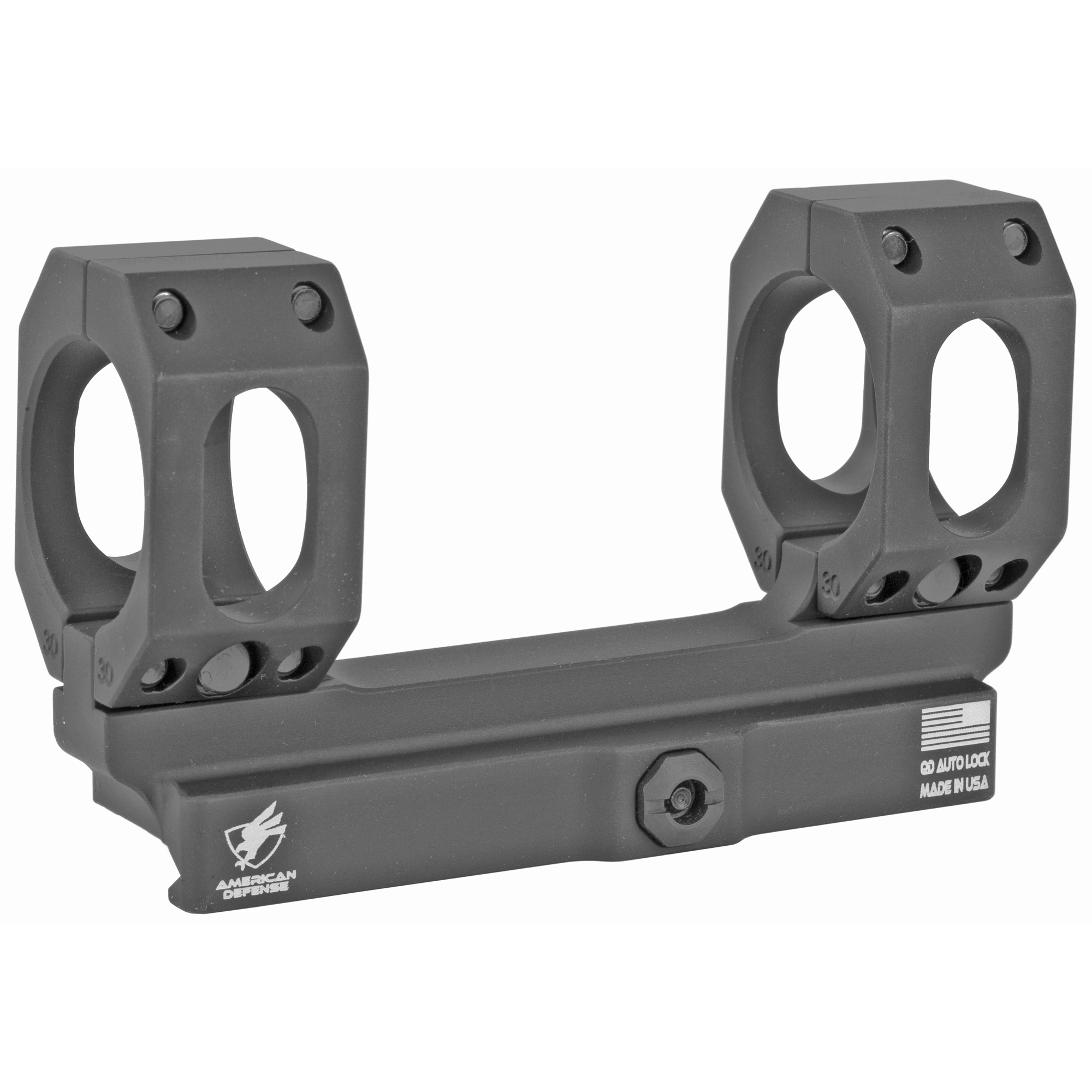 American Defense Mfg. American Am Def Strght Scp Mnt 30mm Single Qr
