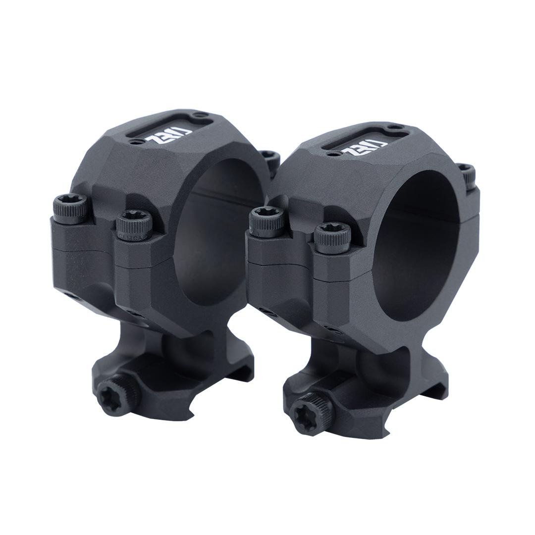 ZRO Delta LLC ZRO Delta 30MM Stealthcut Rings 1.25" Black