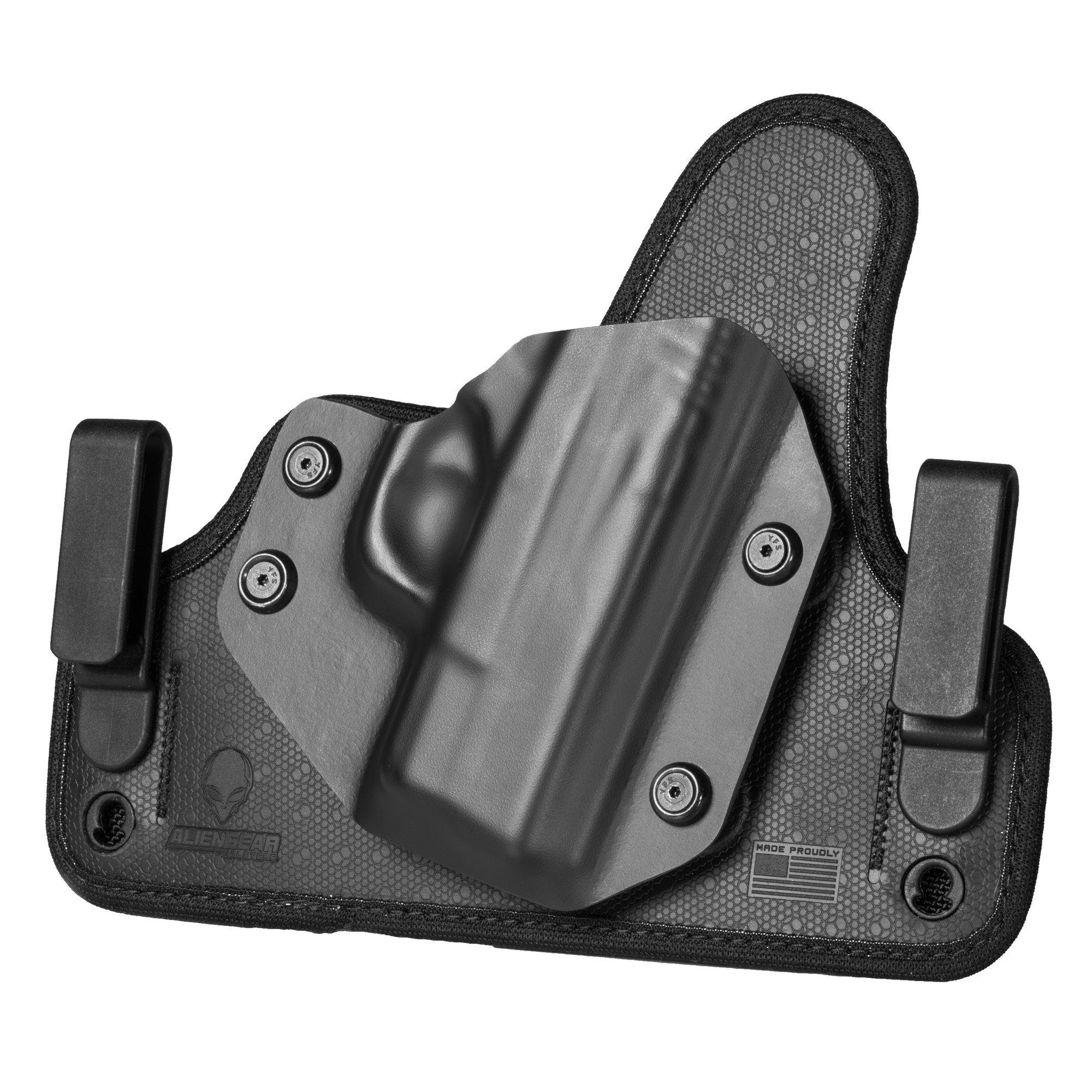 Alien Gear Holsters Alien Agh Ct35 IWB Fits Glk 43/43X Right Hand Black