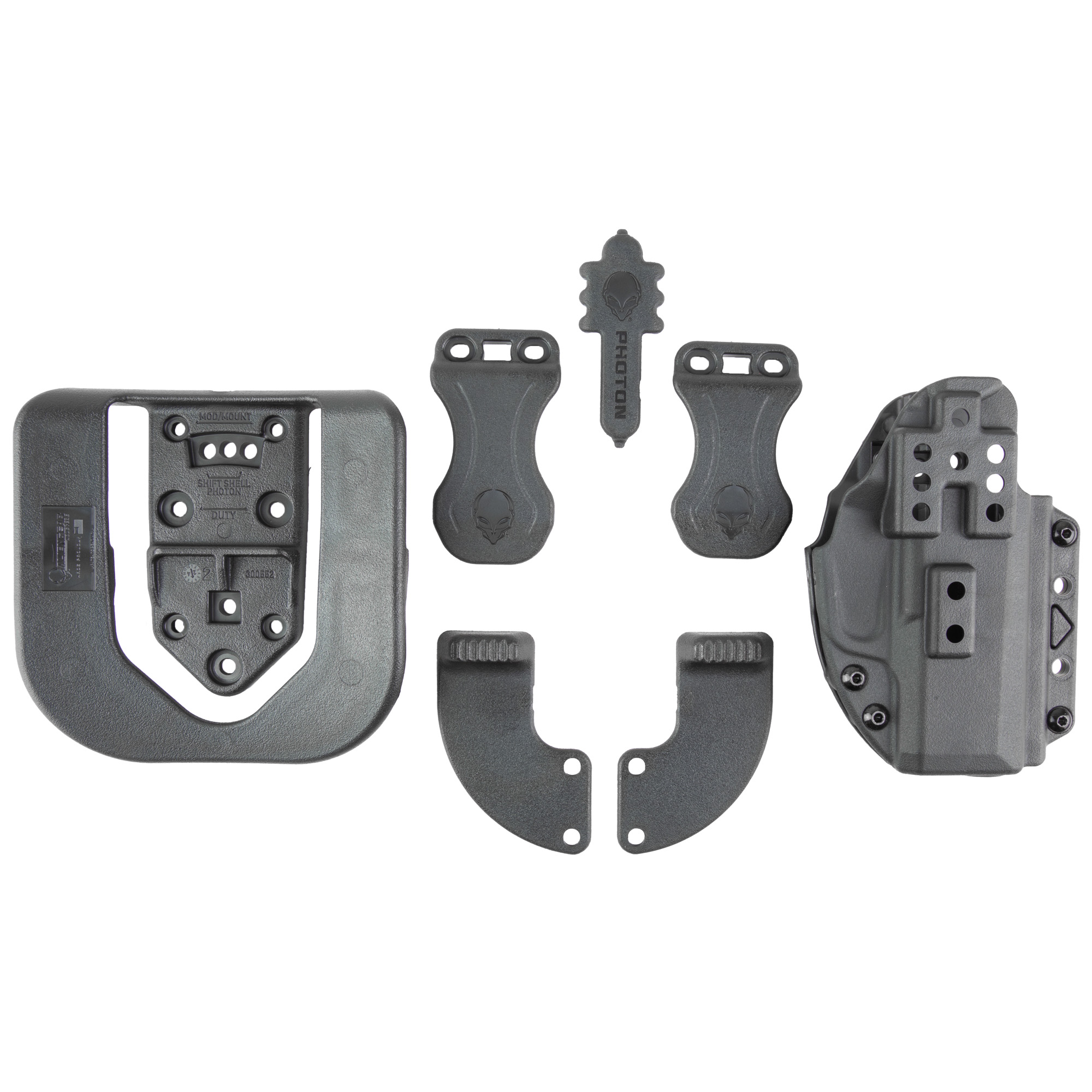Alien Gear Holsters Alien Agh Photon Fits Sig P365 Black Outside Waistband Holster