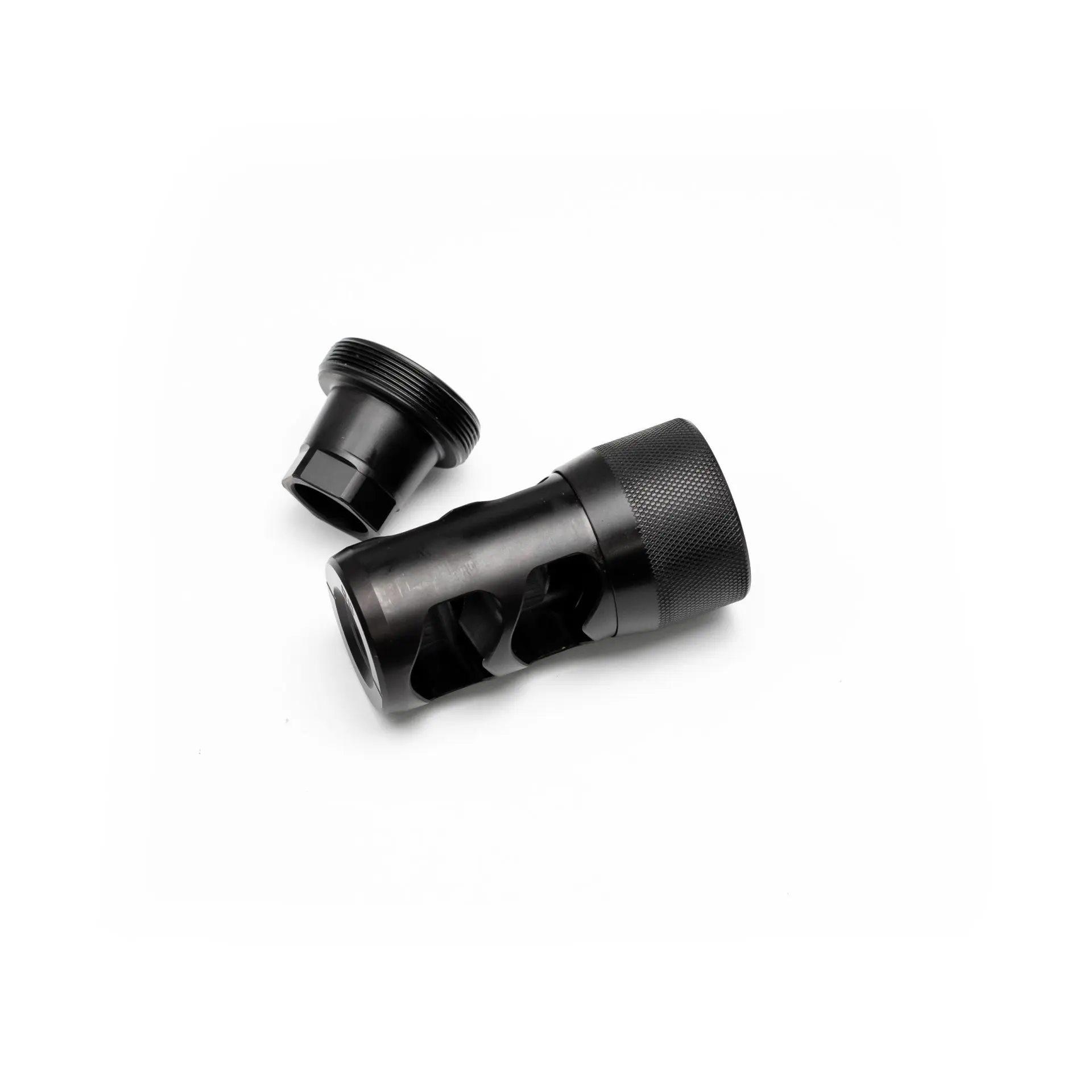 Area419 Area 419 Hellfire 2P-Self Timing Muzzle Brake w/ Adapter 223/6mm 5/8-24