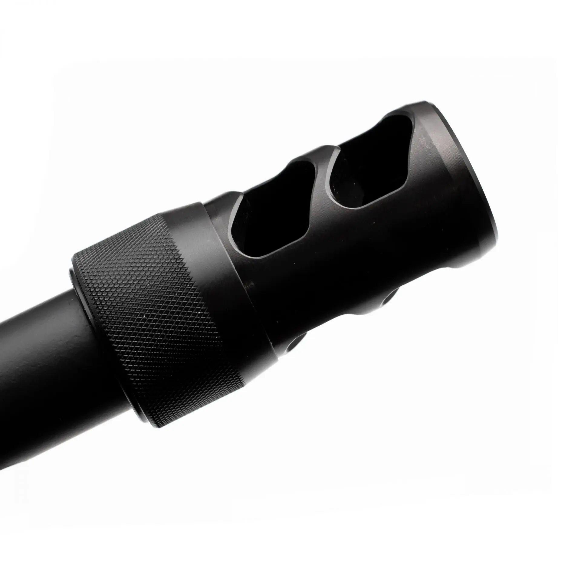 Area 419 Hellfire 2P-Self Timing Muzzle Brake w/ Adapter 223/6mm 5/8-24 Area 419 Hellfire 2P-Self Timing Muzzle Brake w/ Adapter 223/6mm 5/8-24
