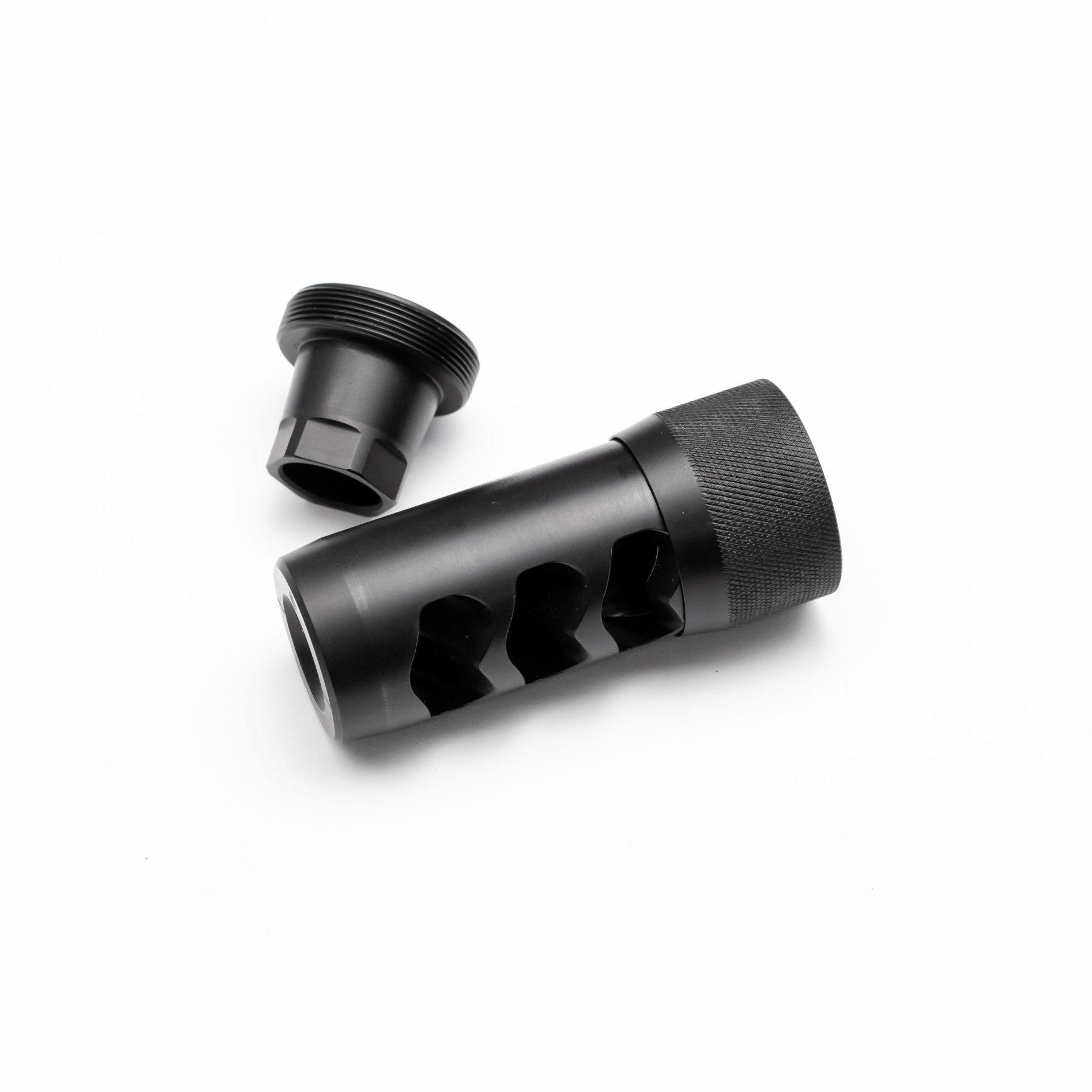Area419 Area 419 Hellfire Self Timing Muzzle Brake 223/6mm Black Nitride 5/8-24