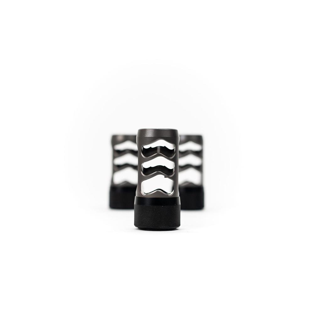 Area419 Hellfire Titanium Self-Timing Muzzle Brake .50 and Under 5/8x24 Area419 Hellfire Titanium Self-Timing Muzzle Brake .50 and Under 5/8x24