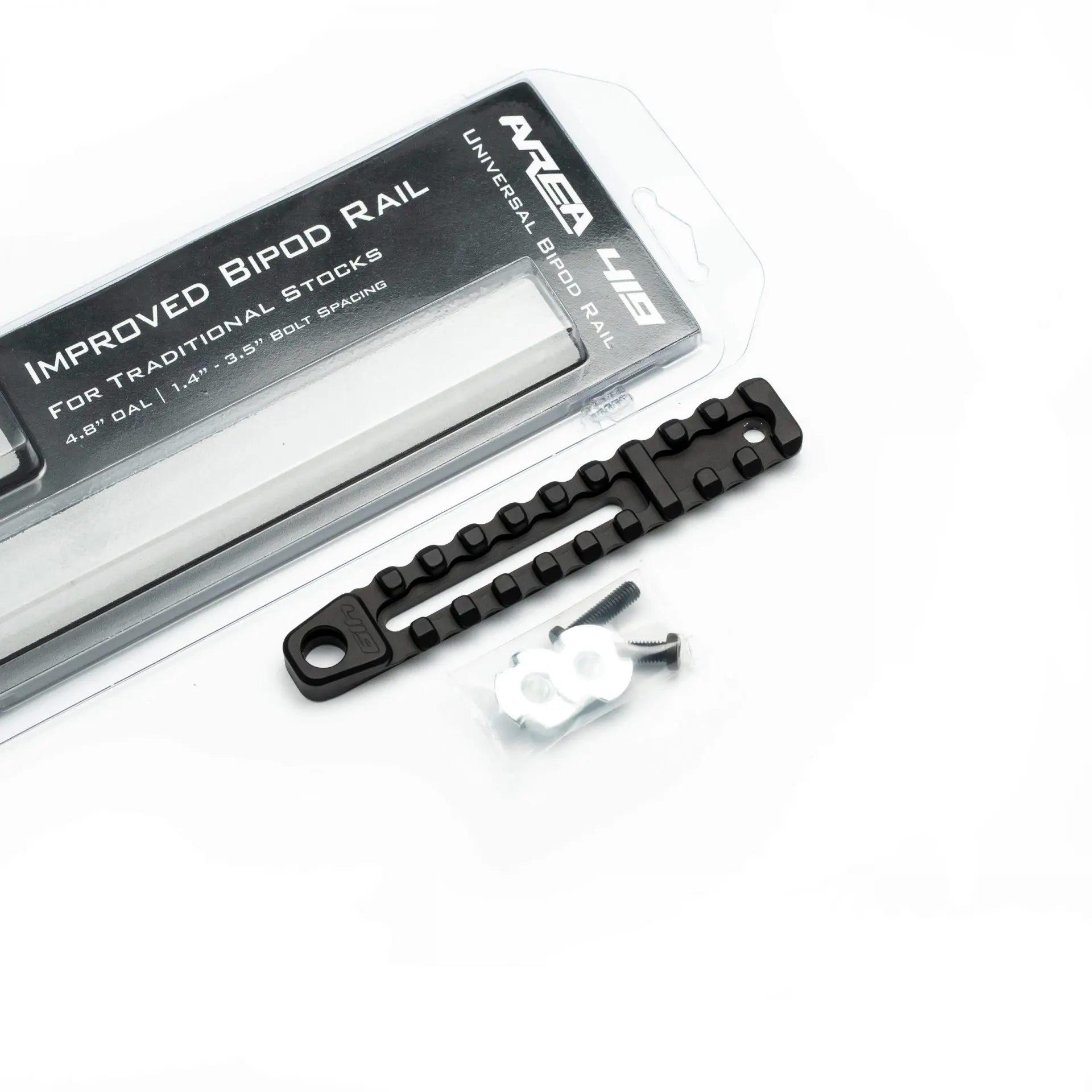 Area 419 Improved Bipod Rail 4.8' Long 10-Slot Snag-Free T-Nut Attachment Area 419 Improved Bipod Rail 4.8' Long 10-Slot Snag-Free T-Nut Attachment
