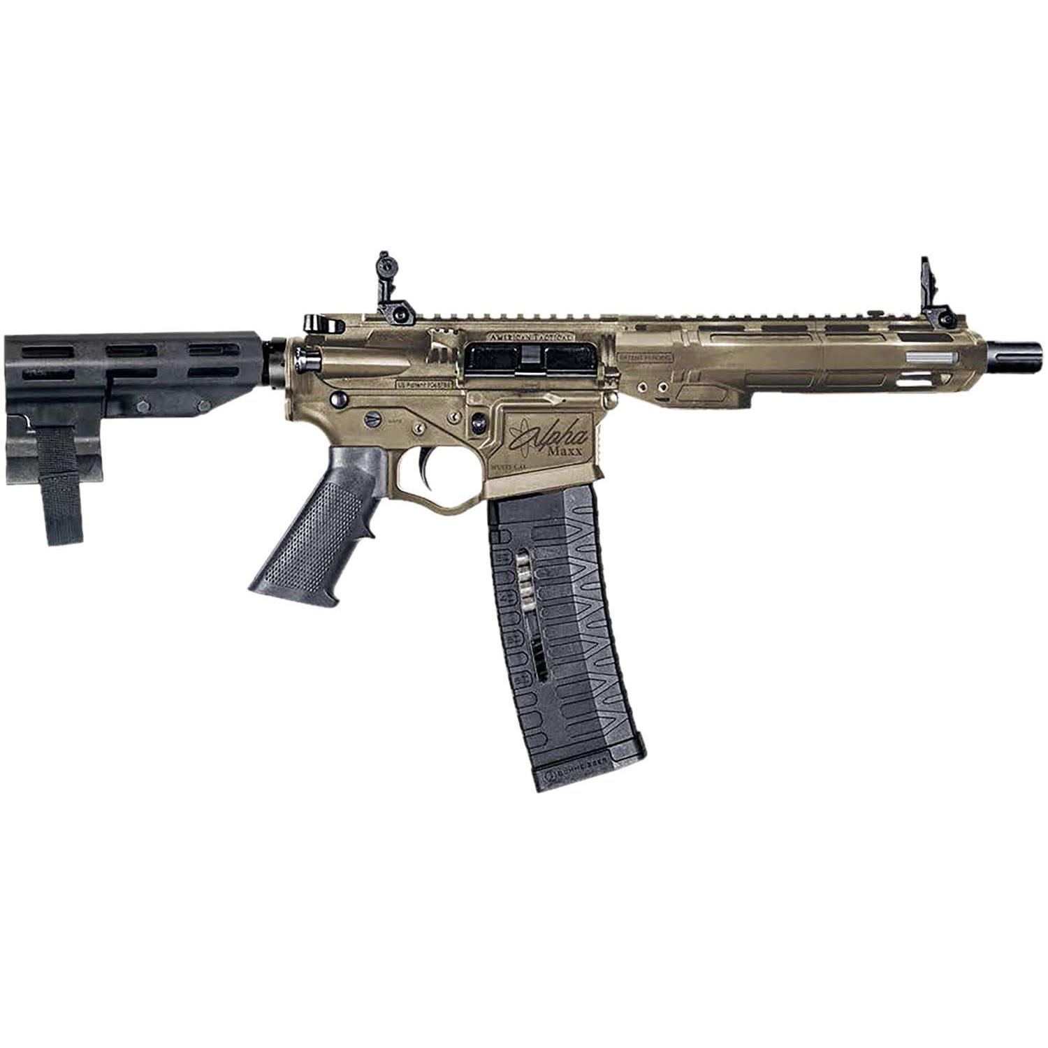 American Tactical Inc-ATI ATI ALPHA MAXX AR-15 Rifle 5.56mm 30rd Magazine(1) 16" Barrel 15" M-LOK Aluminum Metal