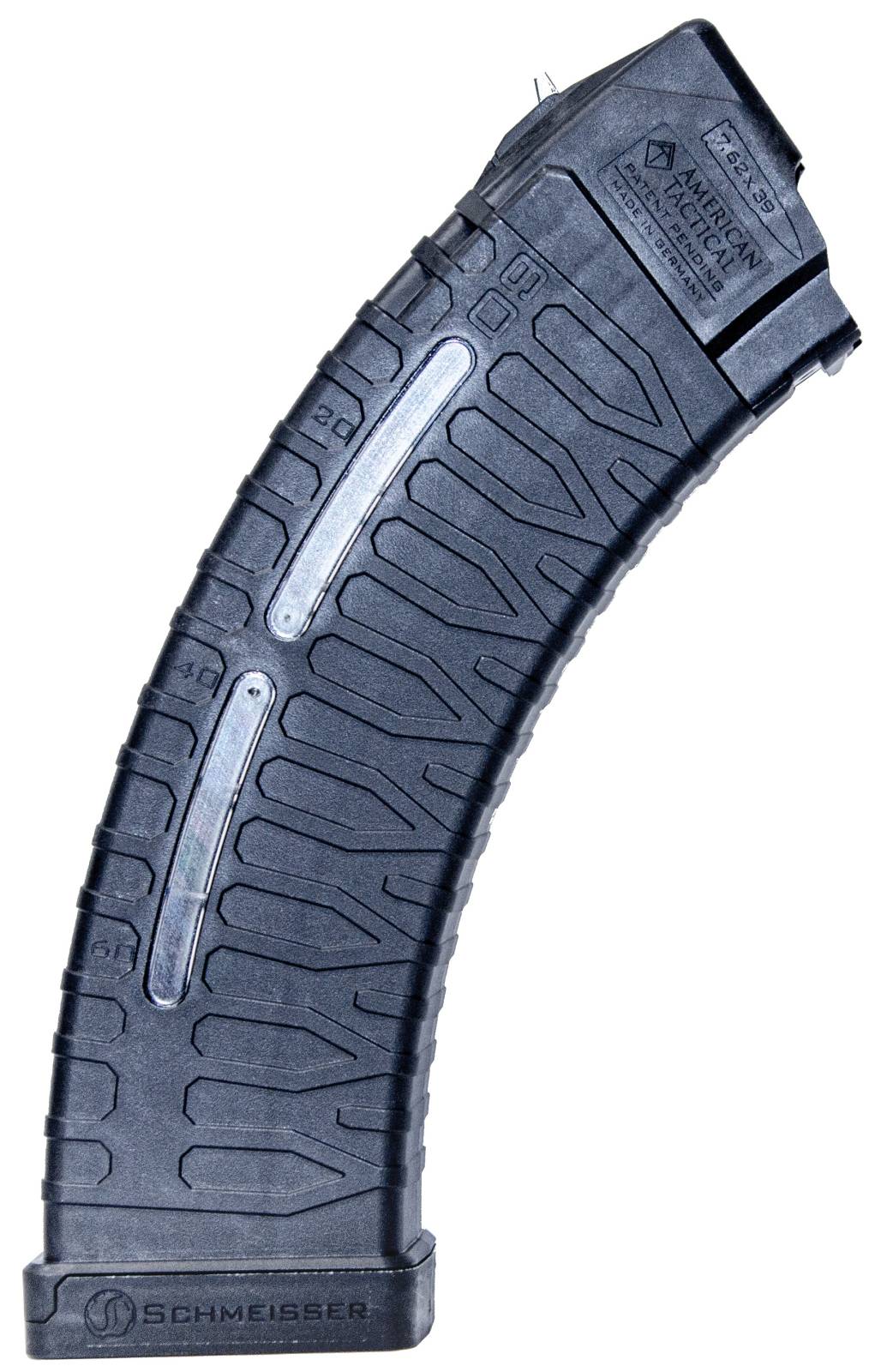 American Tactical Inc-ATI ATI Schmeisser AK-47 Rifle Magazine 7.62x39 60/rd