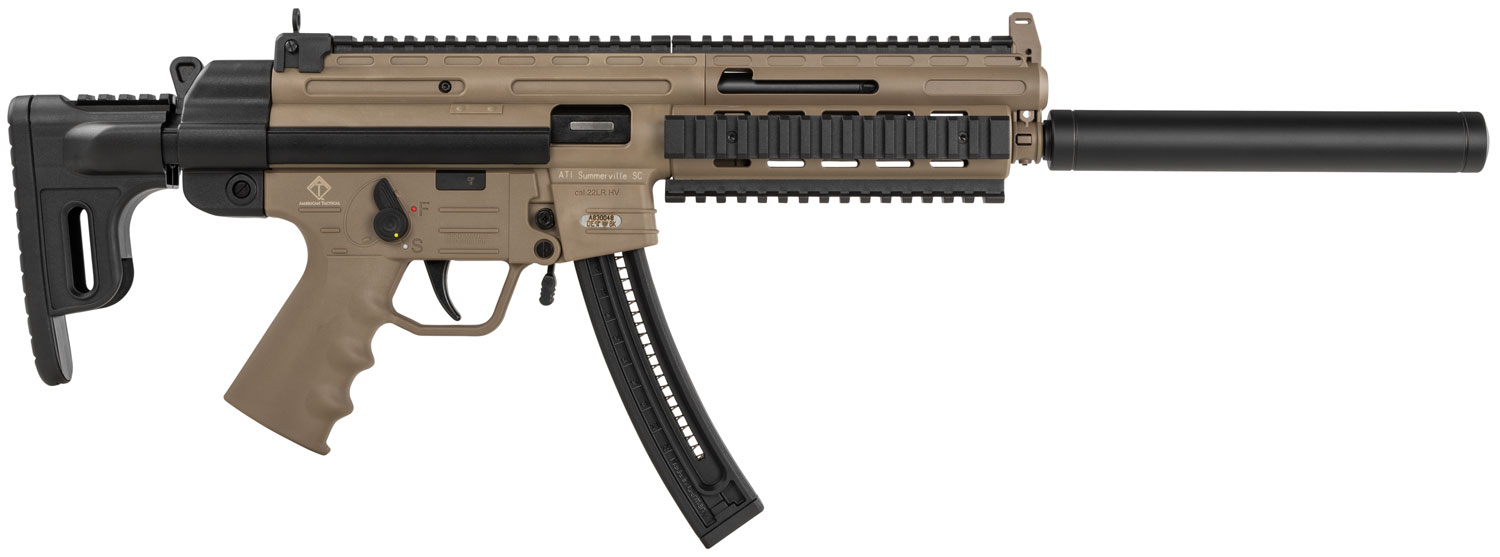 American Tactical Inc-ATI American Gsg-16 Carb 22LR Tan 22+1 16" Rifle