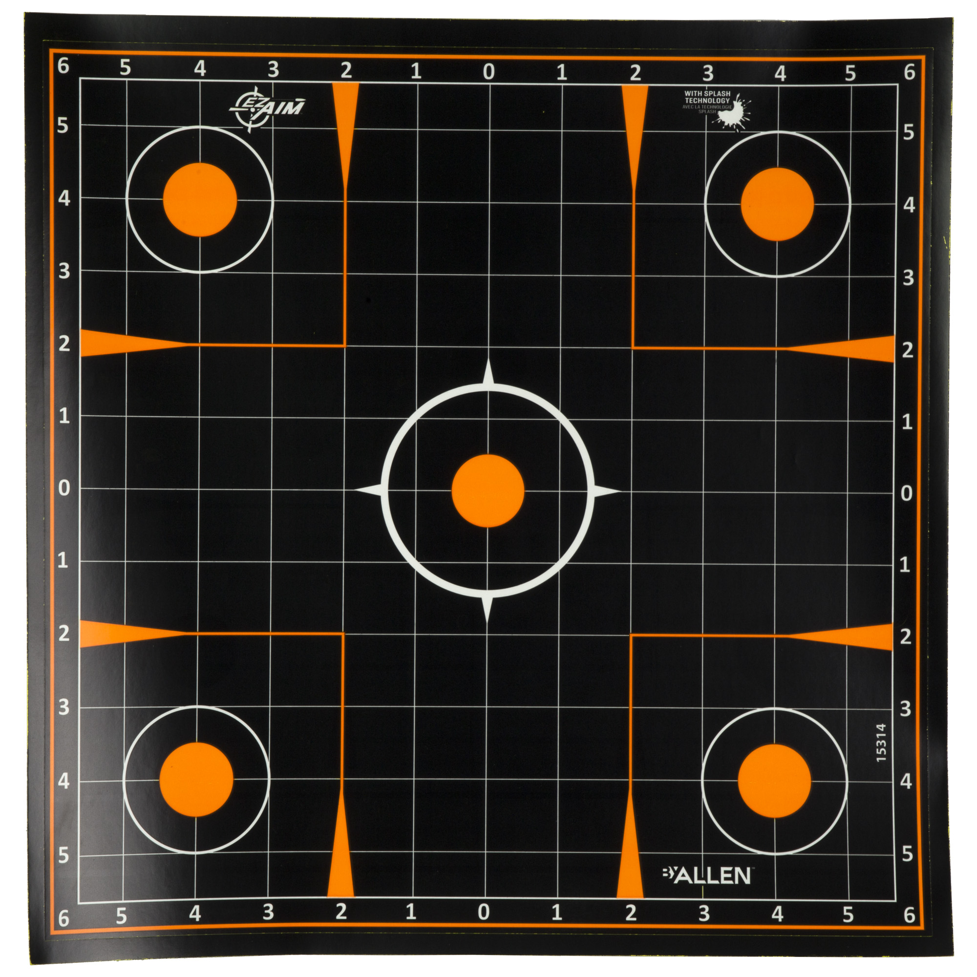 Allen Company Allen Ez Aim Splash Sight In 12x12