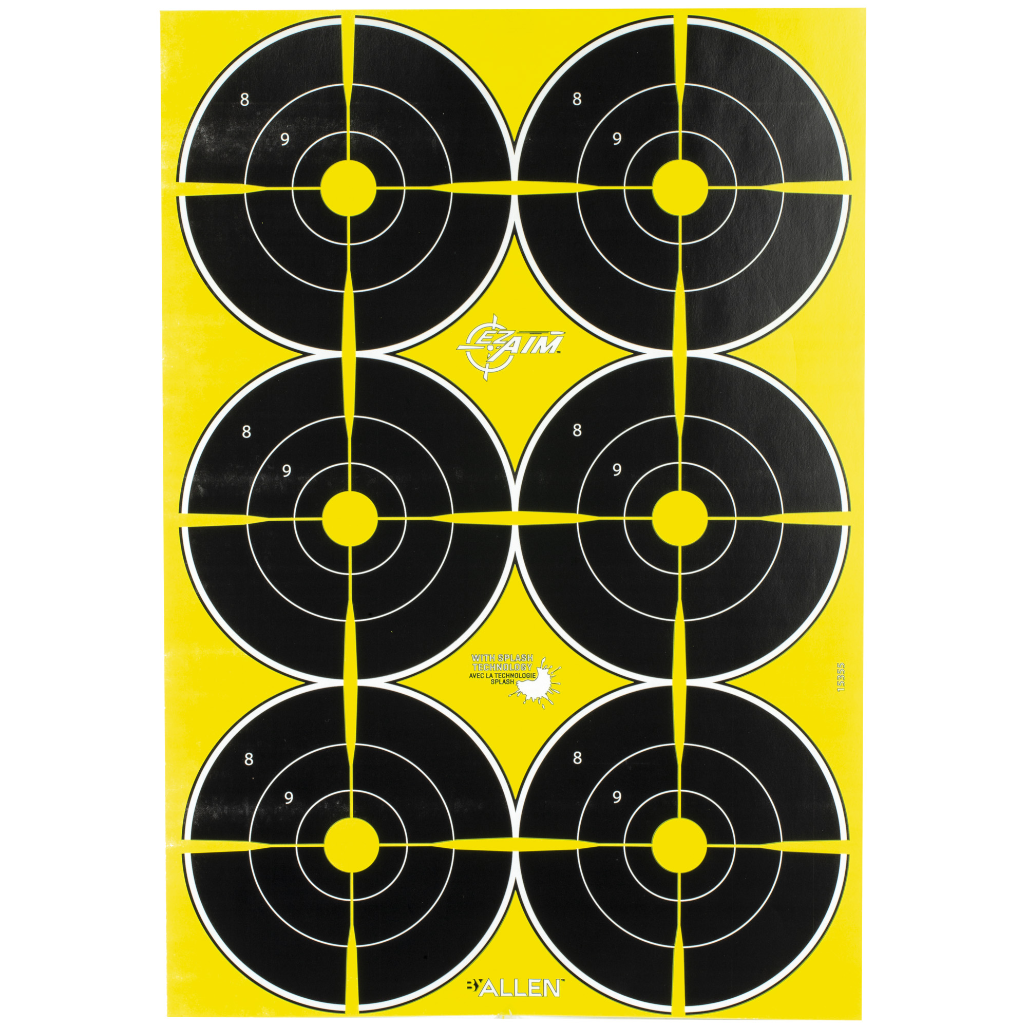 Allen Company Allen Ez Aim 12"X18" Bullseye 8PK