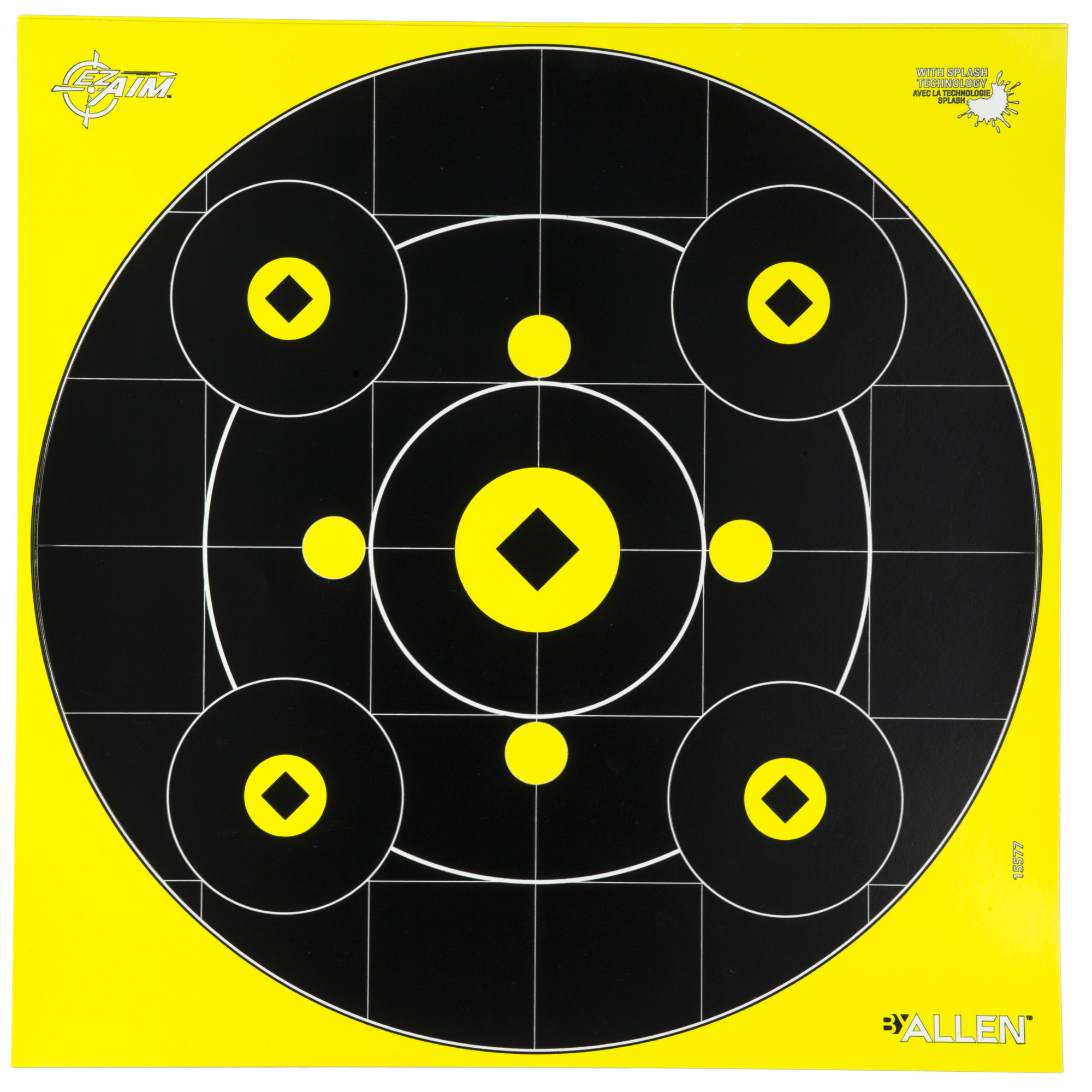 Allen Company Allen Ez Aim Splash 12"BULLSEYE 12PK