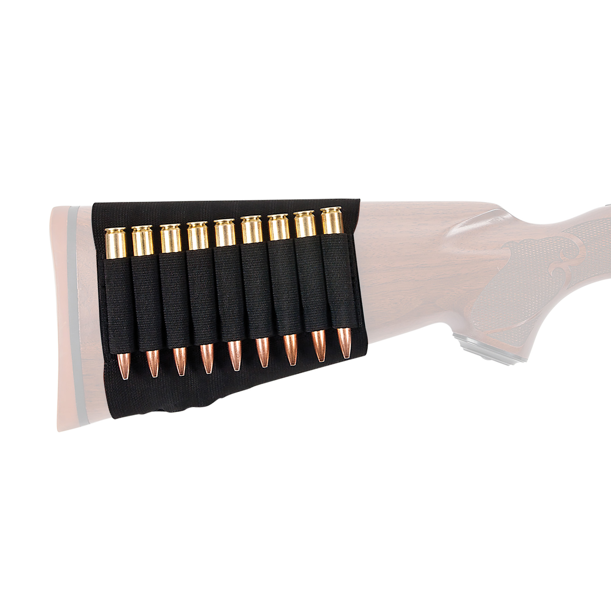 Allen Company Allen Holder-Rfl Cart Buttstk Black Ammo Pouch