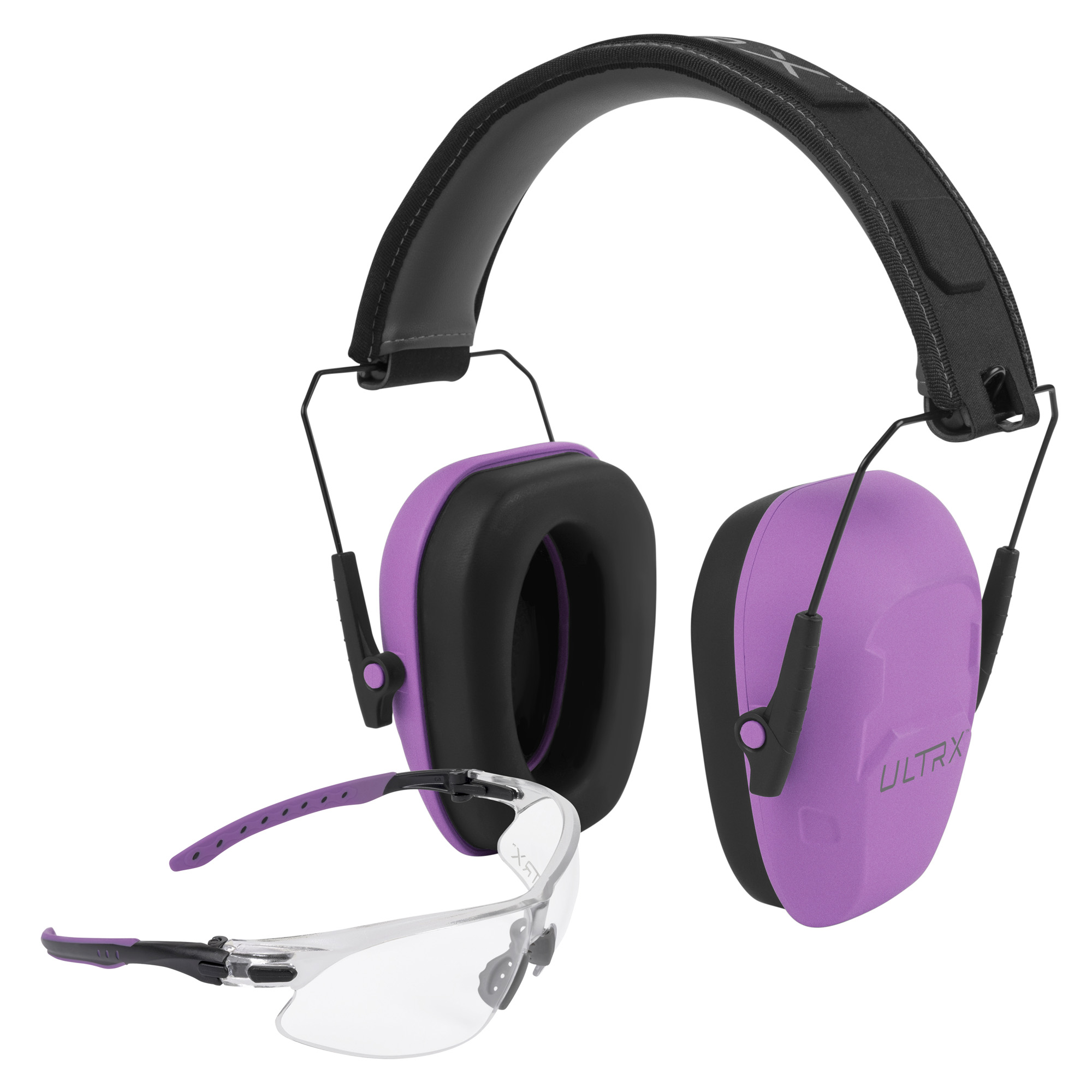 Allen Company Allen Ultrx Shield Combo Plum Earmuff