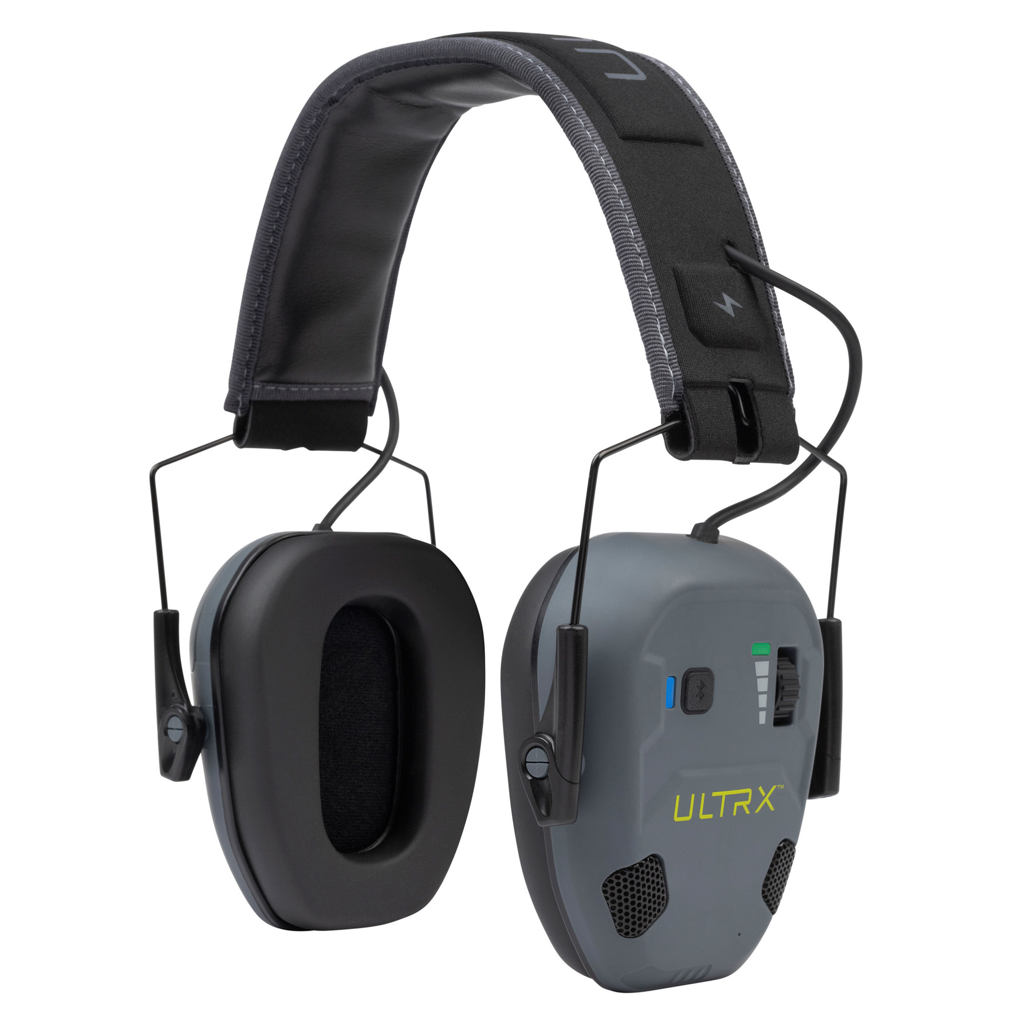 Allen Company Allen Ultrx Fuse Ion Bt Muff Slate Electronic Earmuff