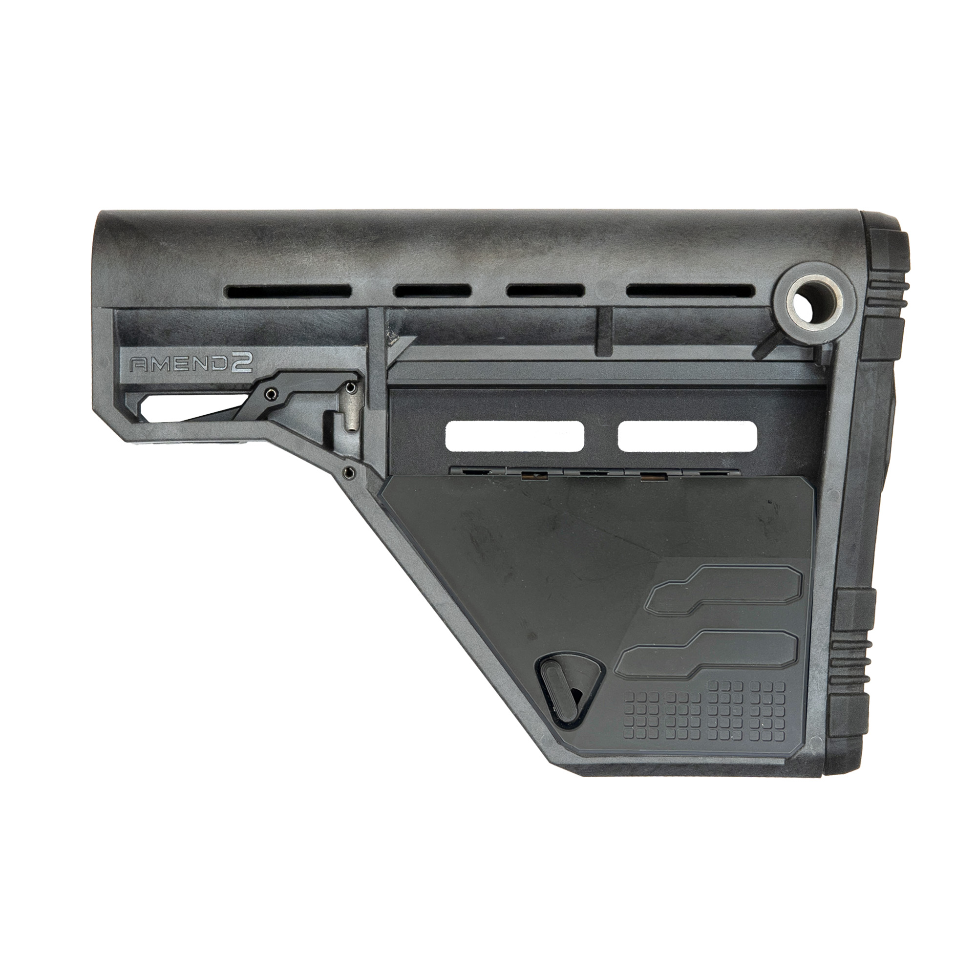 Amend2 Amslows Carb Stk Mil-Spec Gray Stock