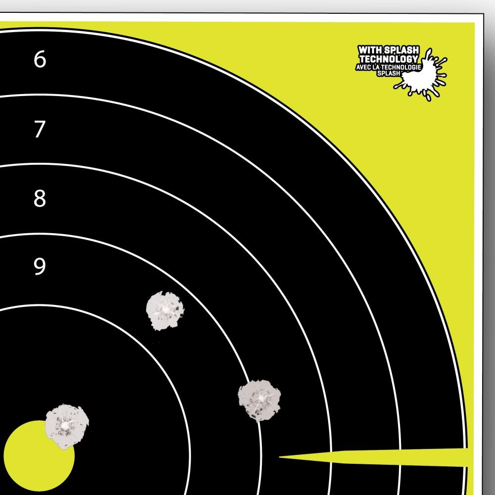 Allen EZ Aim Splash Reactive Target 12.5" Bullseye 30 per Pad Allen EZ Aim Splash Reactive Target 12.5" Bullseye 30 per Pad
