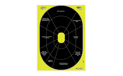 The Allen Company Inc. The Ez Aim Non-Adhesive Splash 12 X 18 Handgun Trainer 8 Per Pack