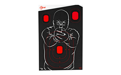 The Allen Company Inc. Allen EZ Aim Splash Non-Adhesive Bad Guy Target 12x18 - 5/ct