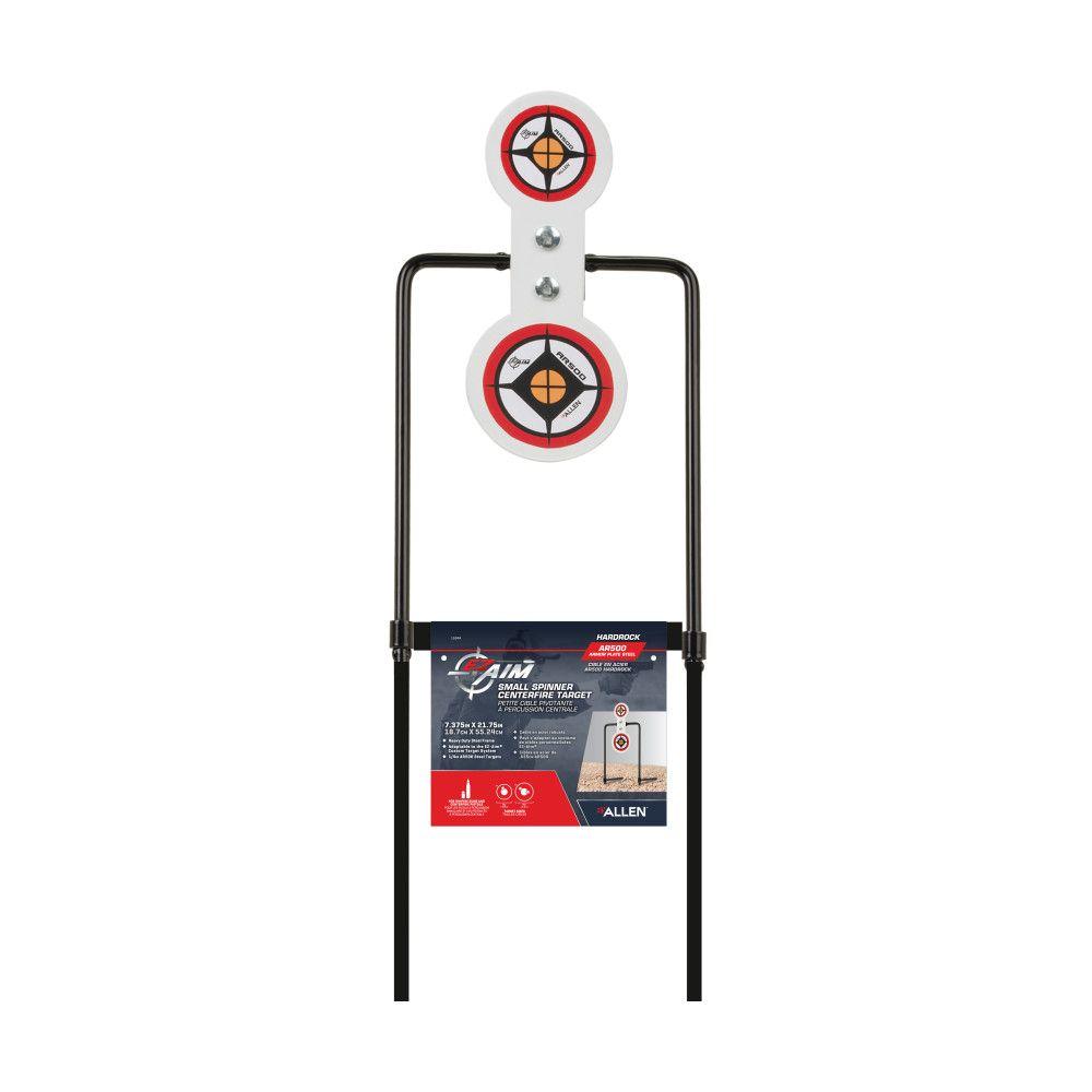 Allen EZ-Aim Hardrock AR500 Round Spinner Targets & Stand for Rimfire Rounds & Centerfire Pistols Allen EZ-Aim Hardrock AR500 Round Spinner Targets & Stand for Rimfire Rounds & Centerfire Pistols