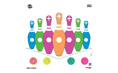 The Allen Company Inc. Allen EZ Aim Fun Triggering More Fun Paper Targets 12"x12" Multi 9/ct
