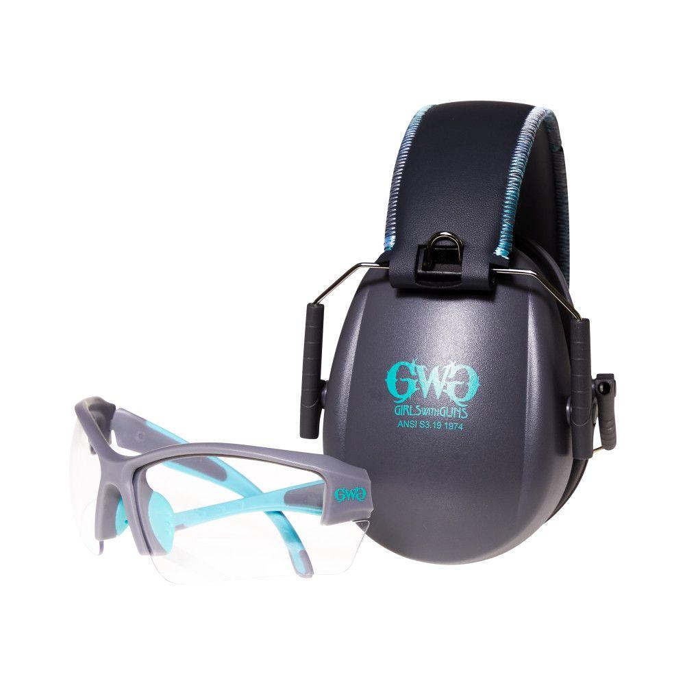 The Allen Company Inc. Allen Girls With Guns Assure Protective Safety Glasses & Earmuffs Combo Set