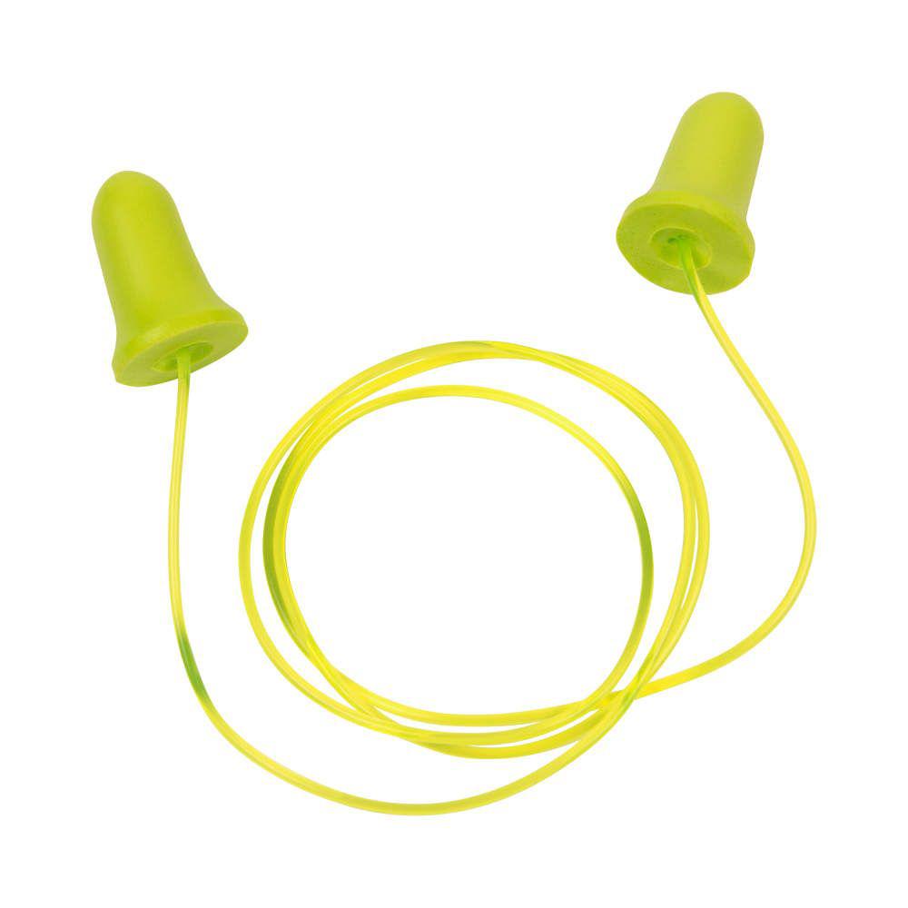 Allen ULTRX Tethered Tapered Passive Foam Ear Plugs 32dB Lime 5 Pairs Allen ULTRX Tethered Tapered Passive Foam Ear Plugs 32dB Lime 5 Pairs