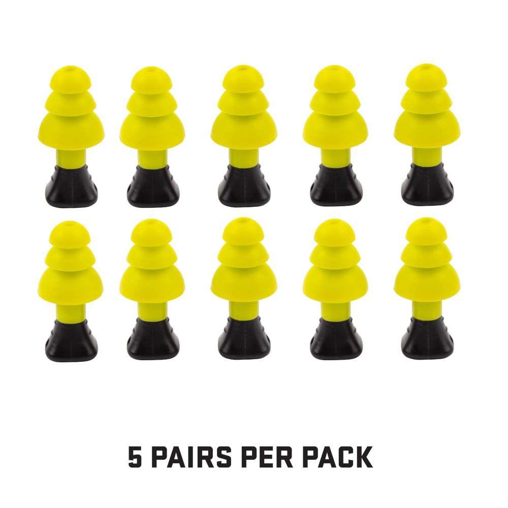 Allen ULTRX Silicone Ear Plugs 26dB Yellow 5 Pairs Allen ULTRX Silicone Ear Plugs 26dB Yellow 5 Pairs