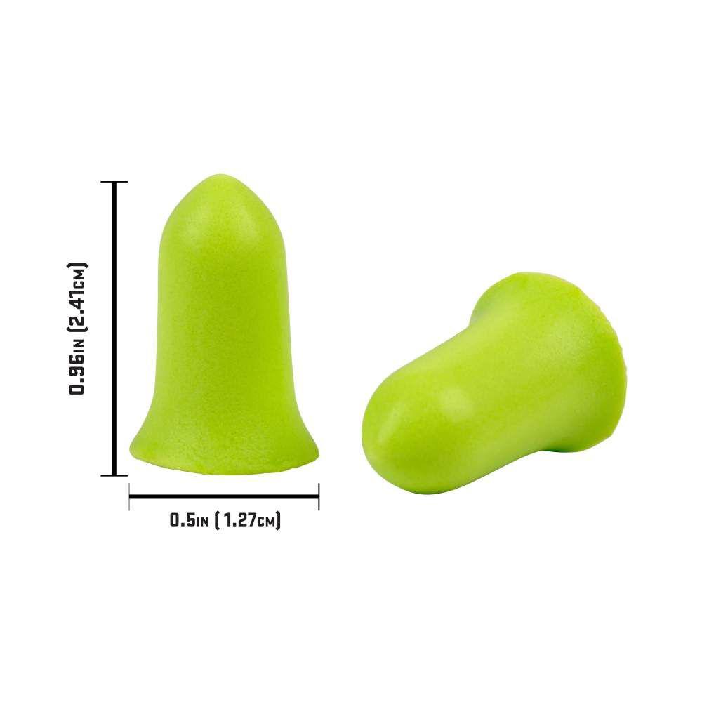Allen ULTRX Tapered Foam Ear Plugs 32dB Lime 25 Pairs Jar Allen ULTRX Tapered Foam Ear Plugs 32dB Lime 25 Pairs Jar