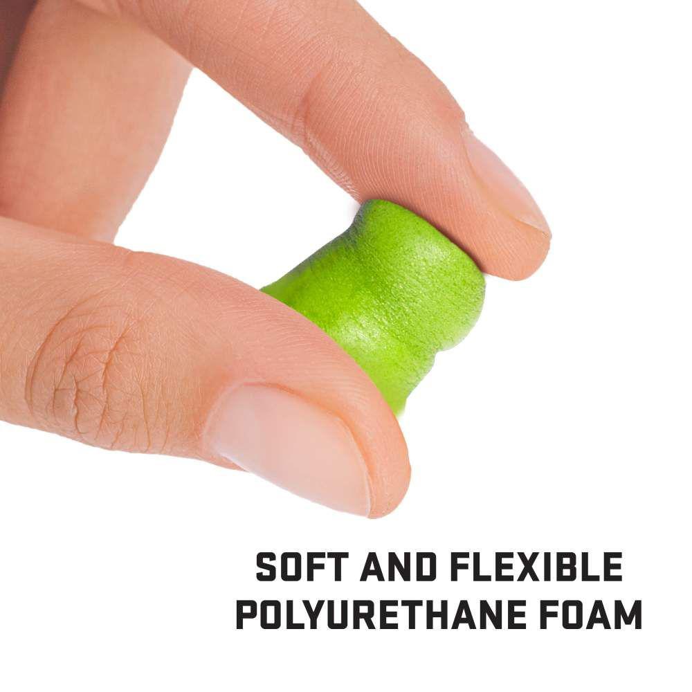Allen ULTRX Tapered Foam Ear Plugs 32dB Lime 25 Pairs Jar Allen ULTRX Tapered Foam Ear Plugs 32dB Lime 25 Pairs Jar
