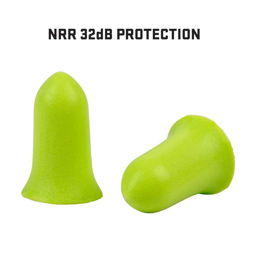 Allen ULTRX Tapered Foam Ear Plugs 32dB Lime 25 Pairs Jar Allen ULTRX Tapered Foam Ear Plugs 32dB Lime 25 Pairs Jar