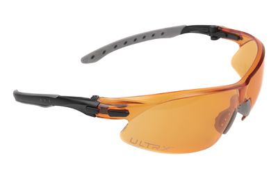 The Allen Company Inc. Allen ULTRX Keen Safety Glasses Black with Amber Lenses