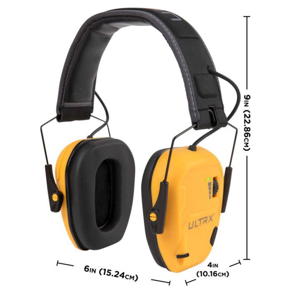 Allen ULTRX Bionic Electronic Ear Muffs 22dB Yellow Allen ULTRX Bionic Electronic Ear Muffs 22dB Yellow