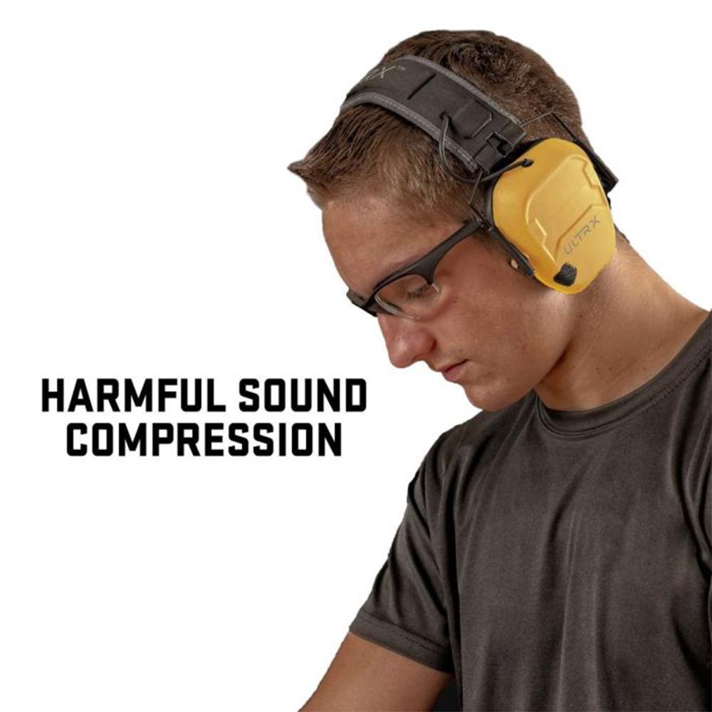 Allen ULTRX Bionic Electronic Ear Muffs 22dB Yellow Allen ULTRX Bionic Electronic Ear Muffs 22dB Yellow