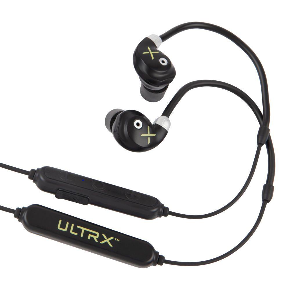 The Allen Company Inc. Allen ULTRX Bionic Fuse Bluetooth Around the Neck Electronic Ear Buds 26dB Black