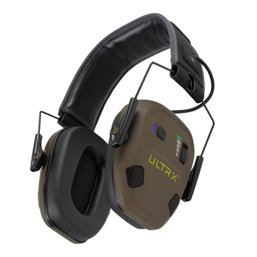 Allen ULTRX Bionic Fuse Ion Bluetooth Electronic Ear Muffs 22dB Olive Allen ULTRX Bionic Fuse Ion Bluetooth Electronic Ear Muffs 22dB Olive