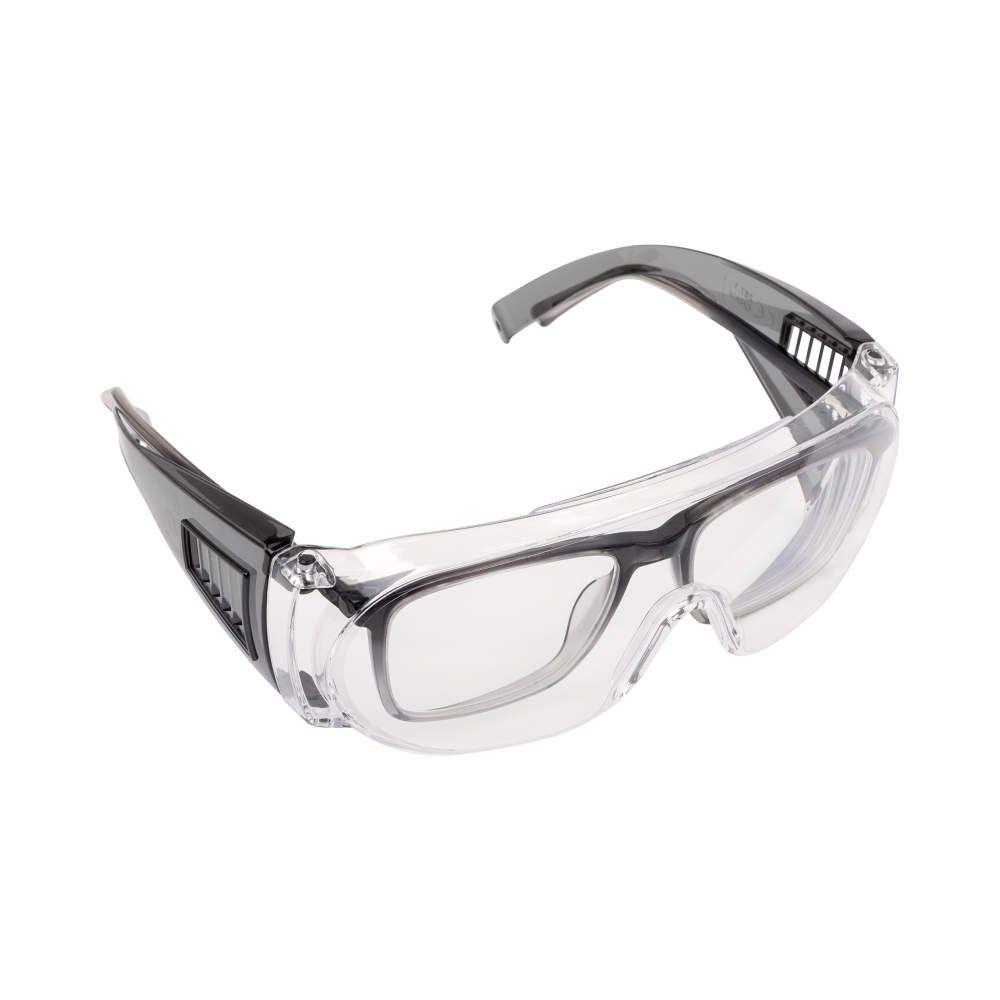 Allen ULTRX Fit Over Safety Glasses Black with Clear Lenses Allen ULTRX Fit Over Safety Glasses Black with Clear Lenses