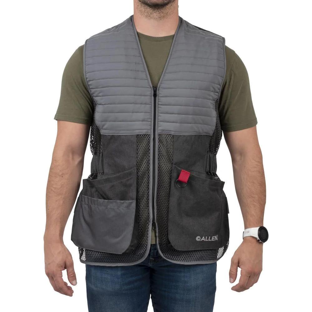 The Allen Company Inc. The Allen Competitor Shooting Vest - R Or L - Xl/xxl - Gray
